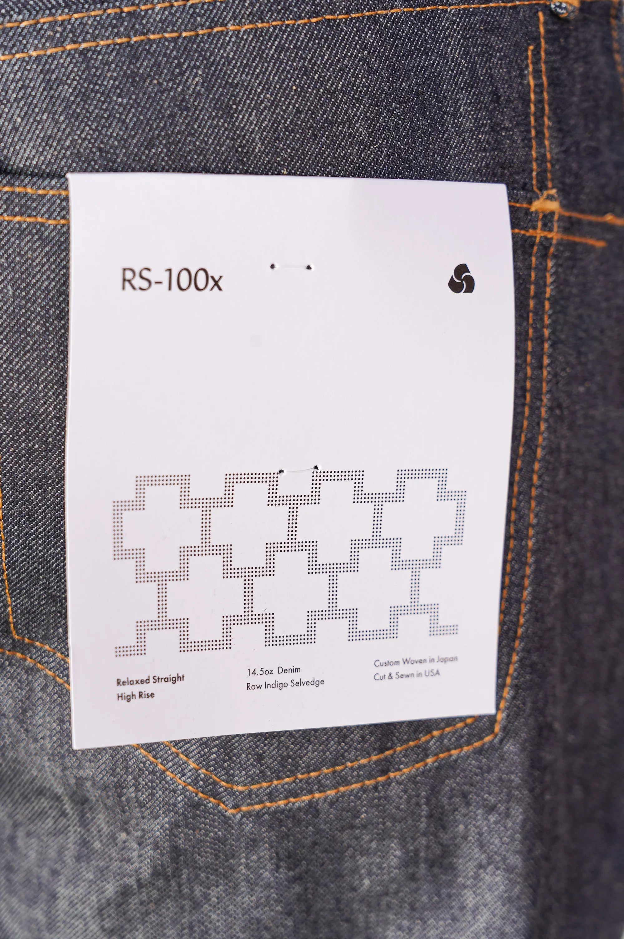 3sixteen RS-100x - Relaxed Straight - Indigo Selvedge