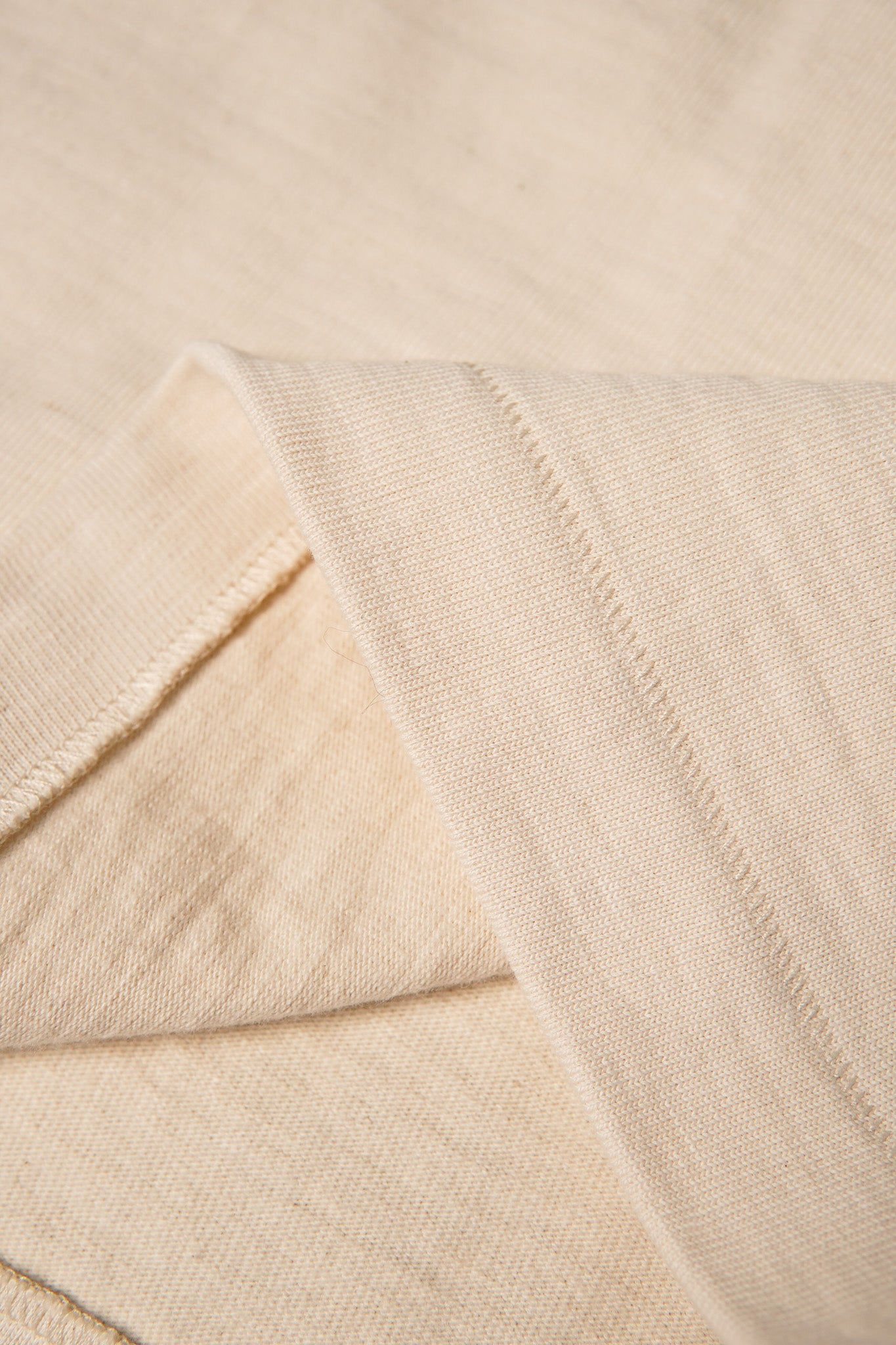 Merz b. Schwanen 2S14 Loopwheeled Relaxed Fit Heavyweight T-Shirt - Nature