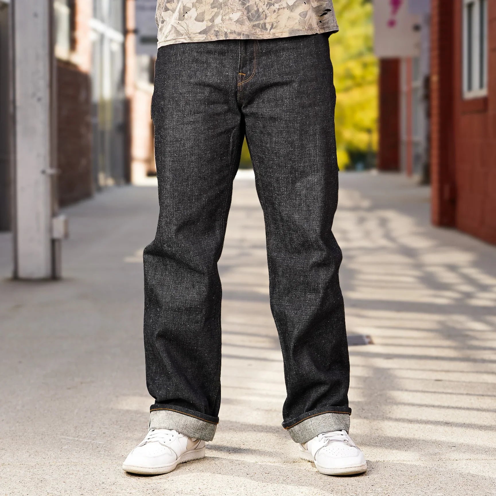 Freenote Cloth Modesto Wide Leg - 16oz Indigo Selvedge Denim