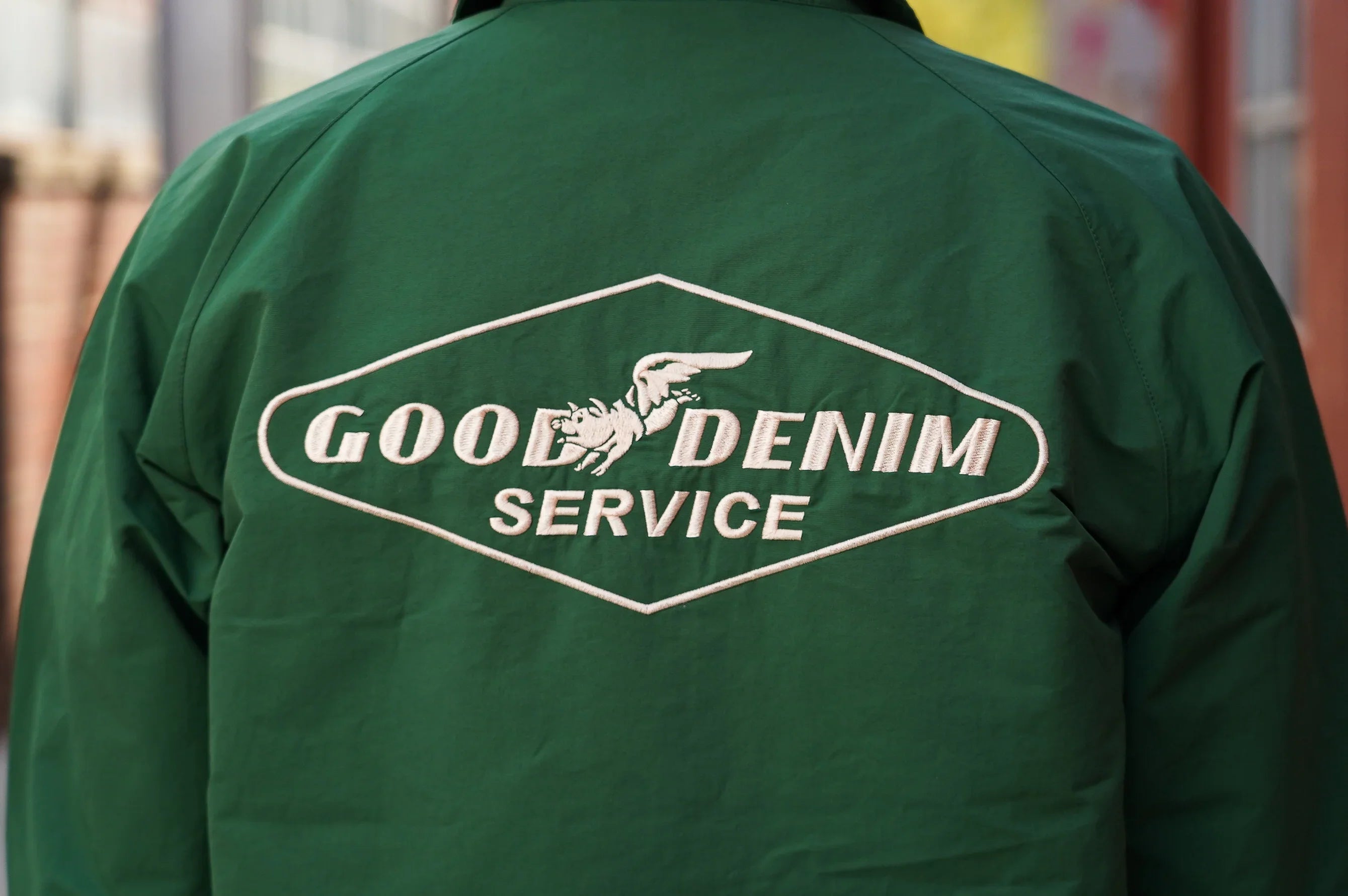 Studio D'Artisan 4627 60/40 Cross Coach Jacket - Green