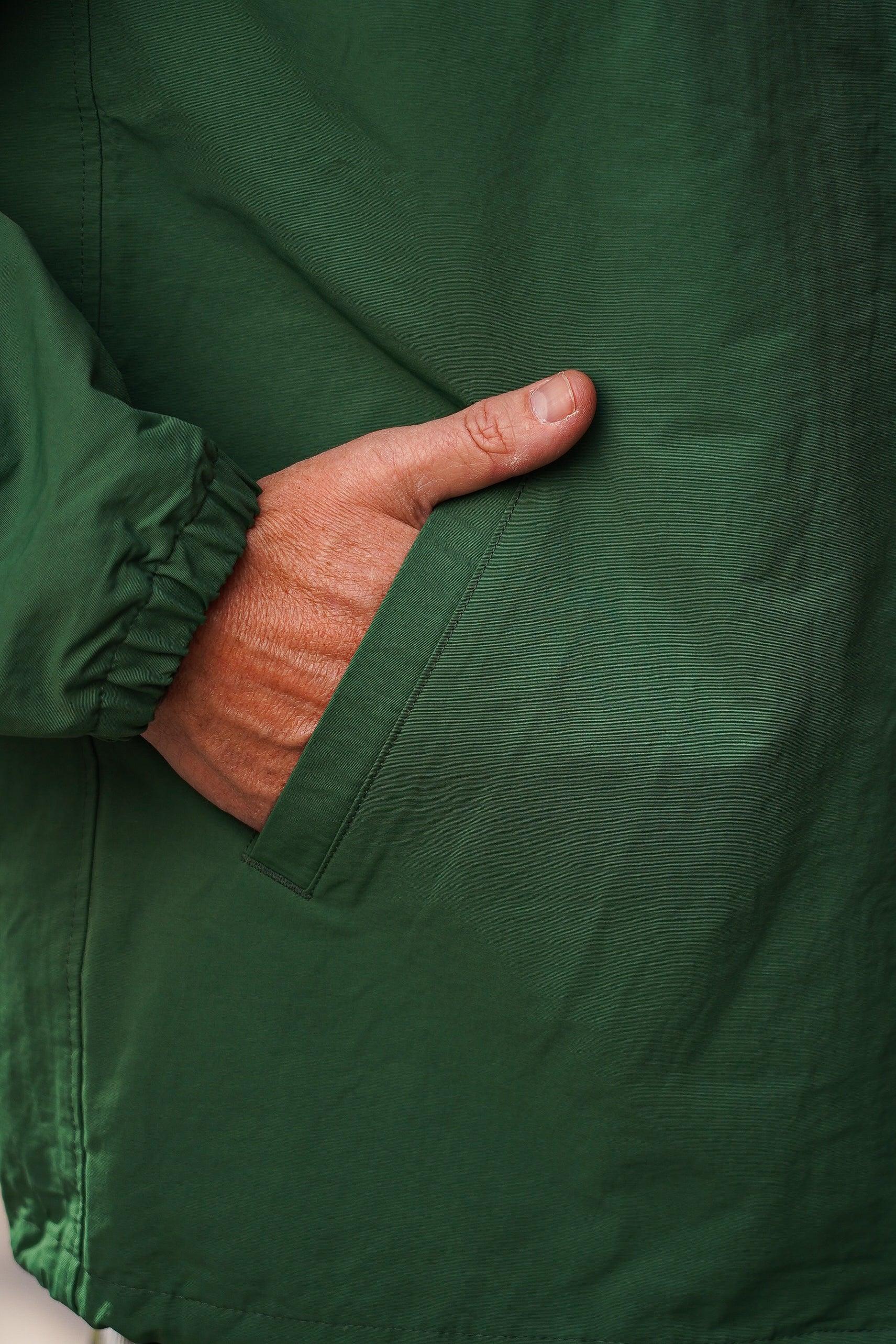 Studio D'Artisan 4627 60/40 Cross Coach Jacket - Green