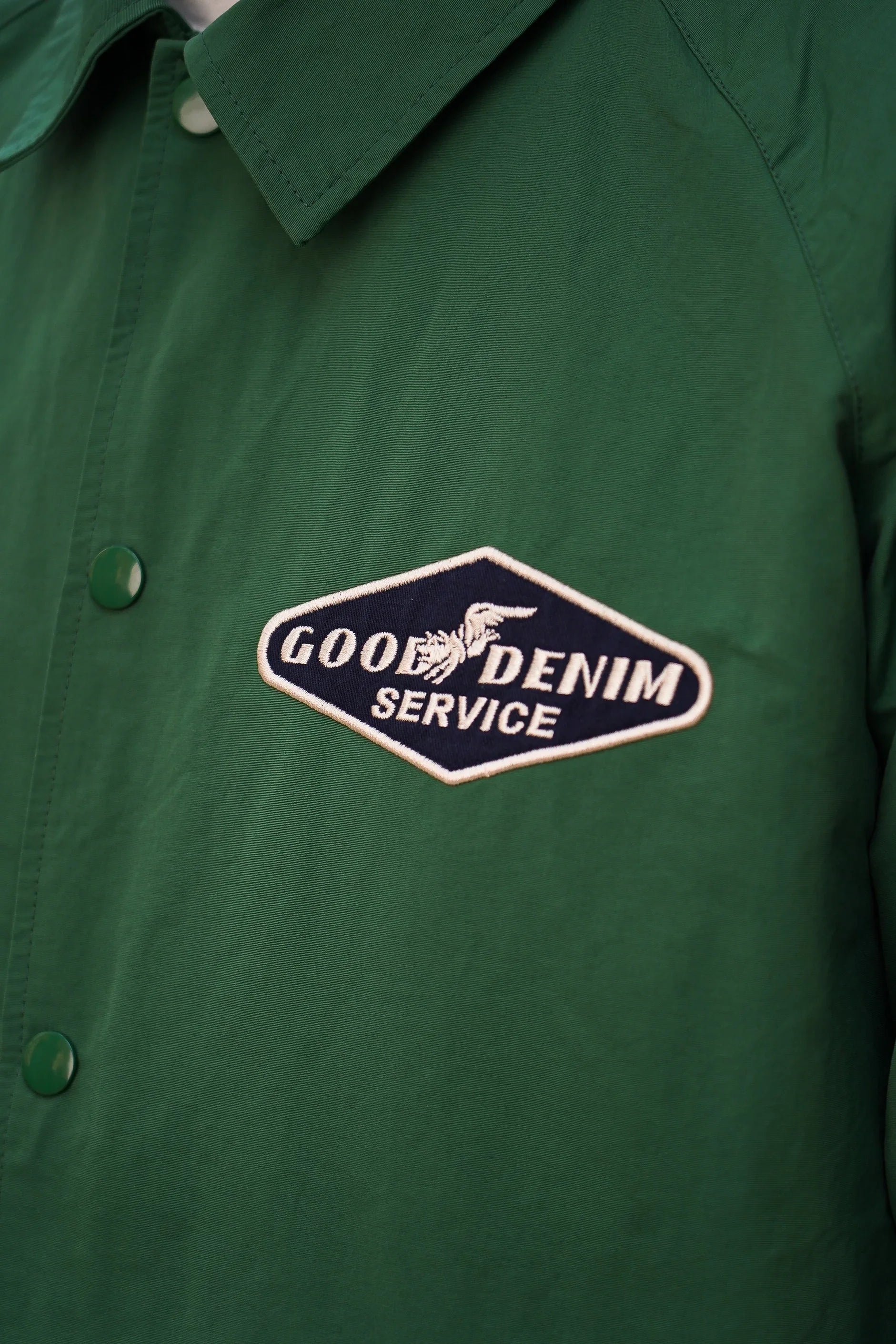 Studio D'Artisan 4627 60/40 Cross Coach Jacket - Green