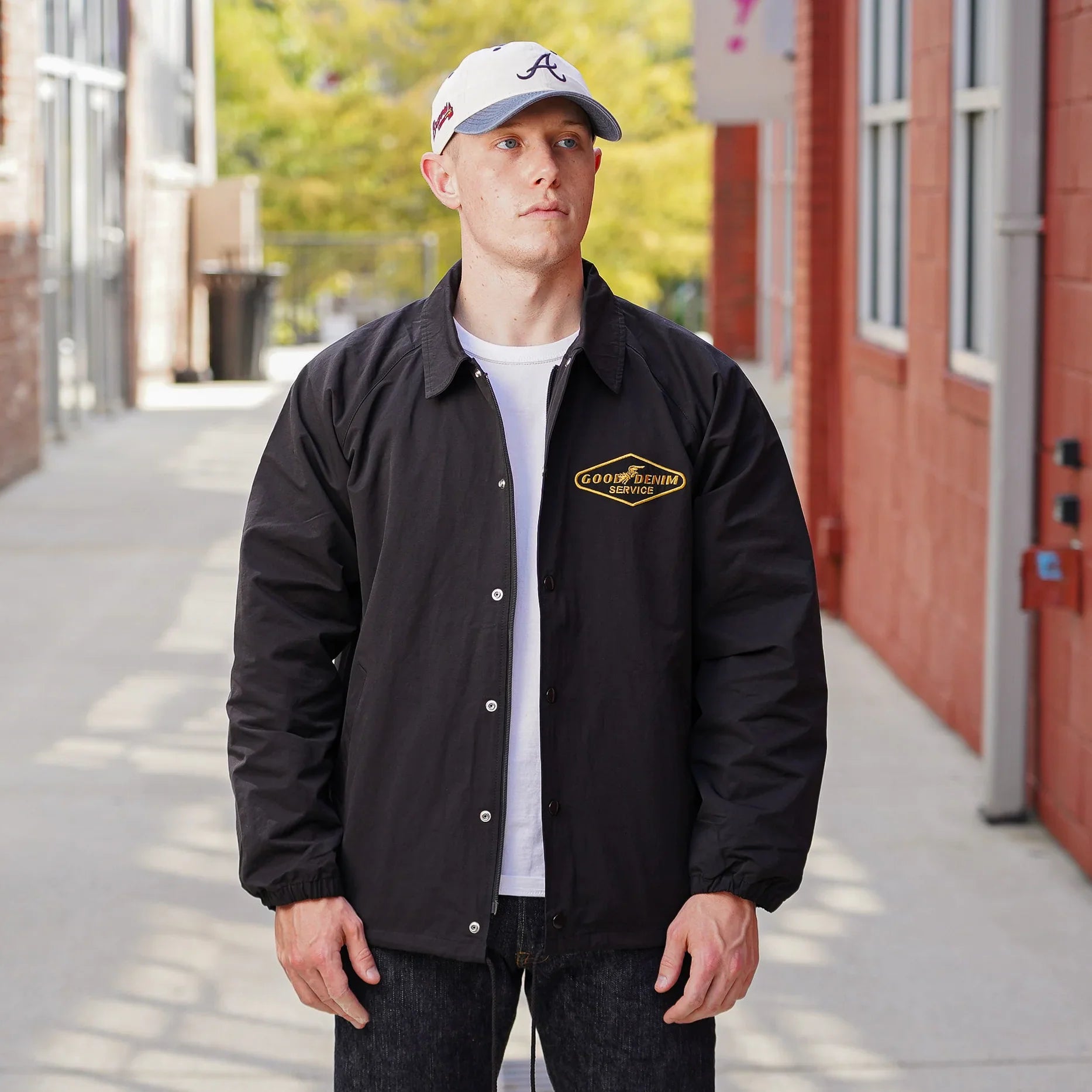 Studio D'Artisan 4627 60/40 Cross Coach Jacket - Black