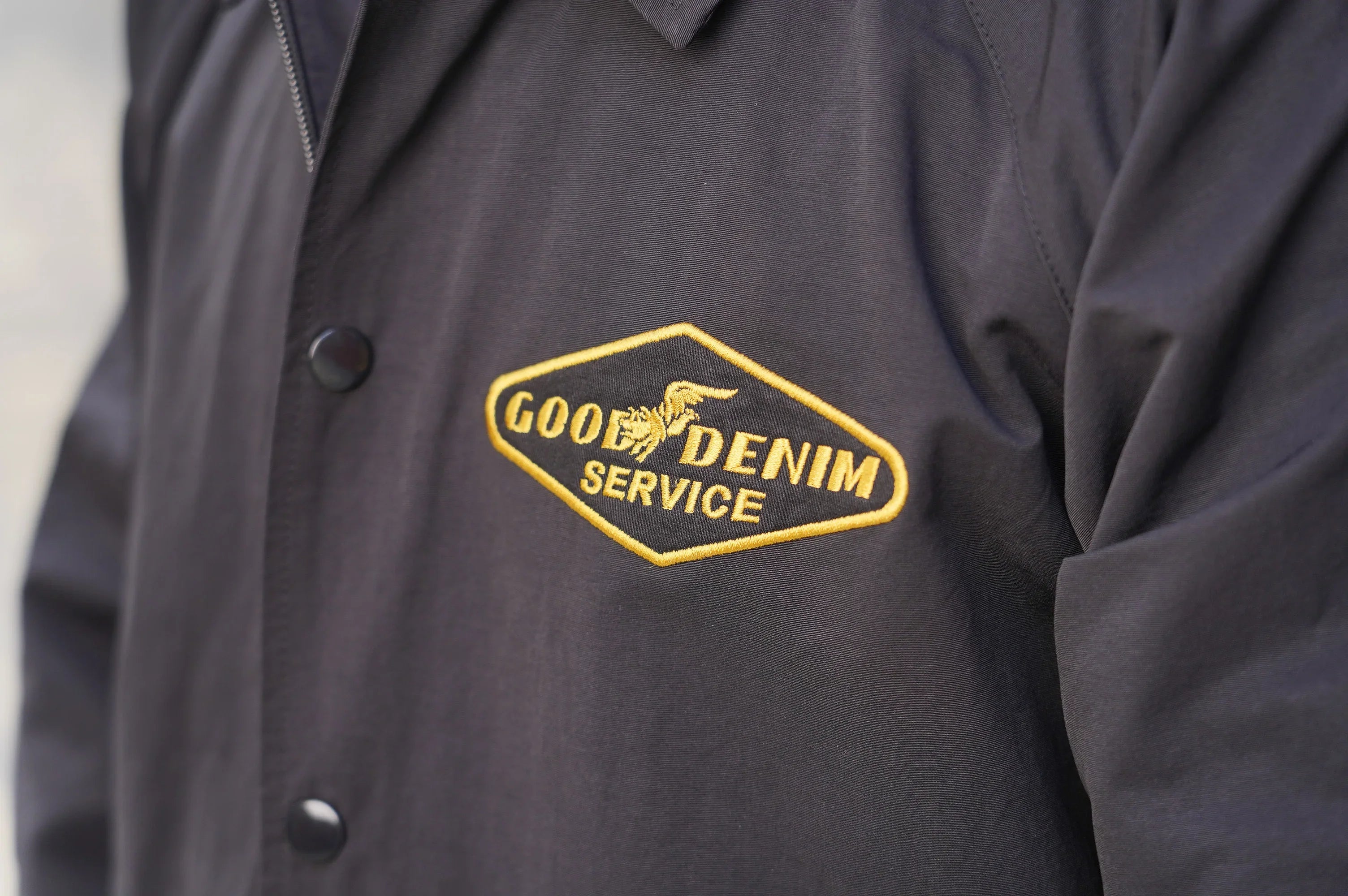 Studio D'Artisan 4627 60/40 Cross Coach Jacket - Black