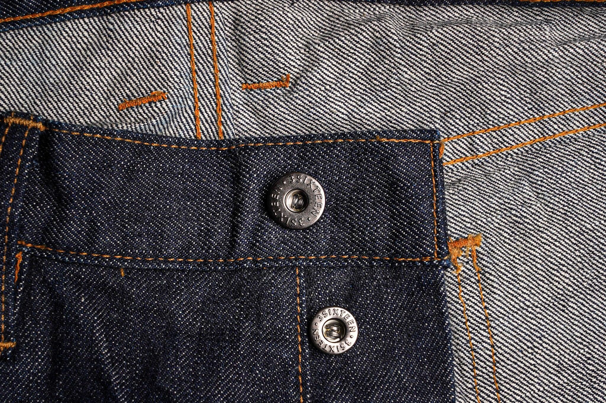 3sixteen CT-100xk - Classic Tapered - Rinsed Indigo Kibata