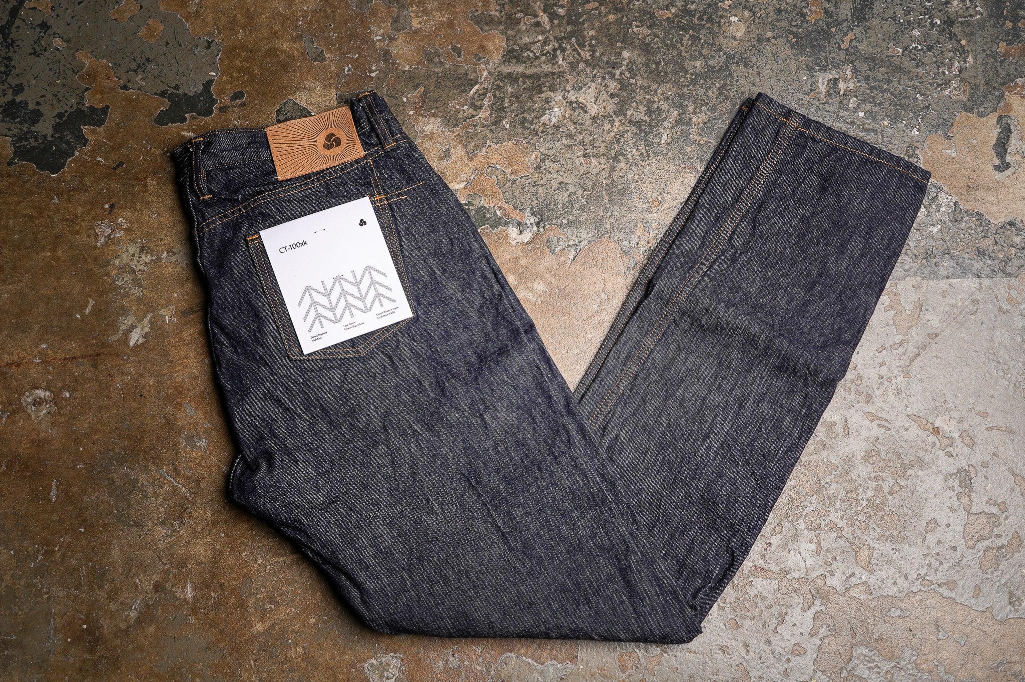 3sixteen CT-100xk - Classic Tapered - Rinsed Indigo Kibata