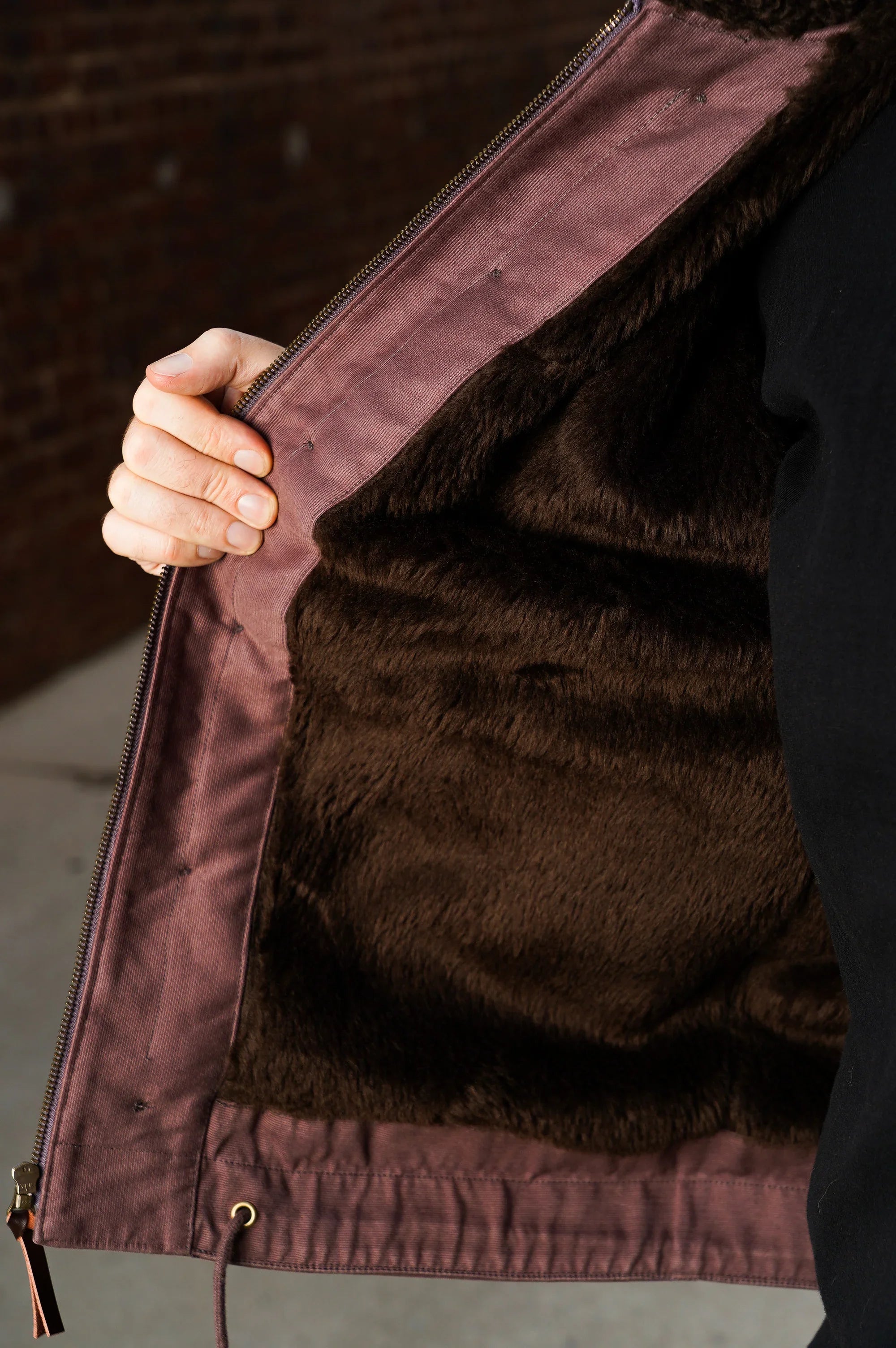 Wythe Deck Jacket - Dusty Purple