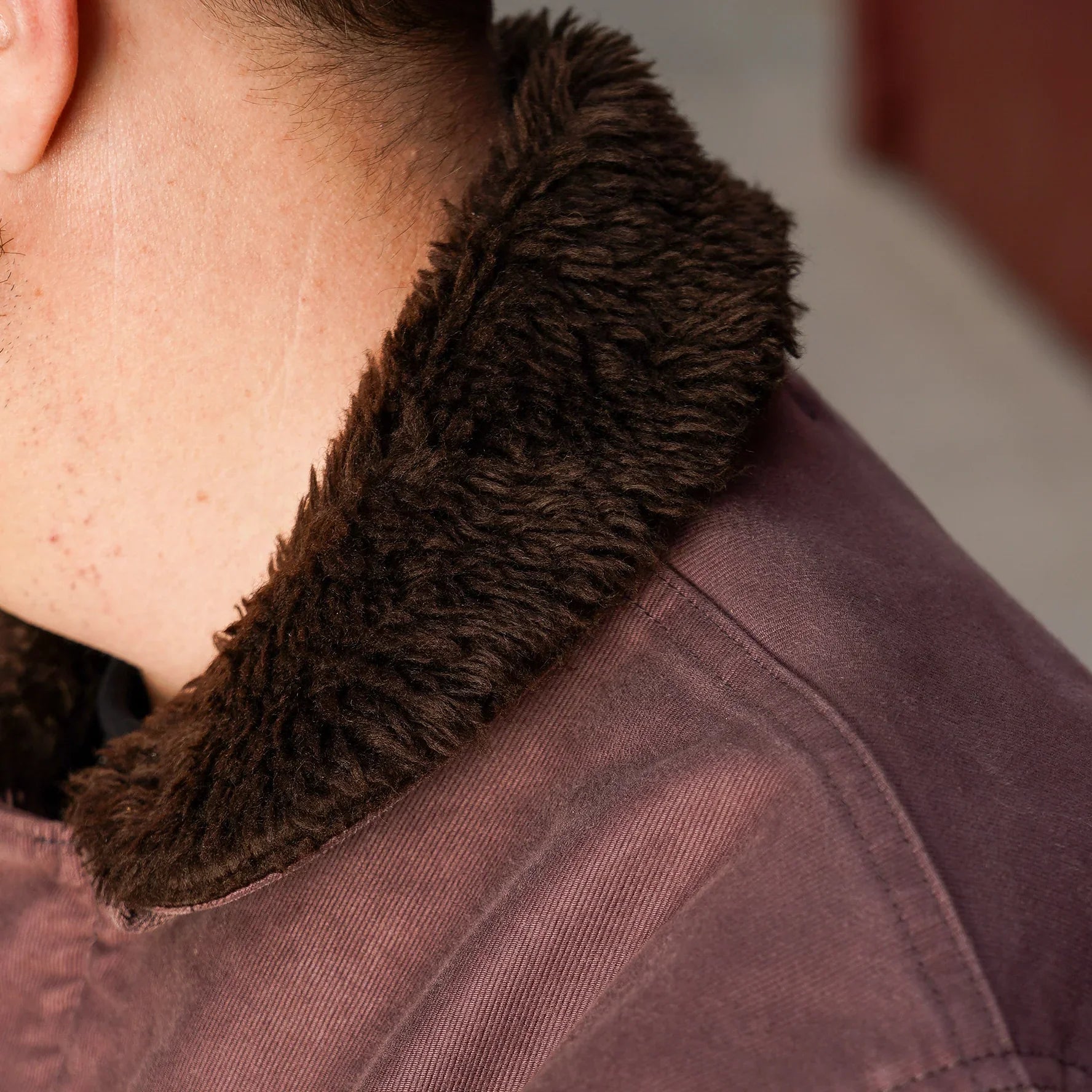 Wythe Deck Jacket - Dusty Purple