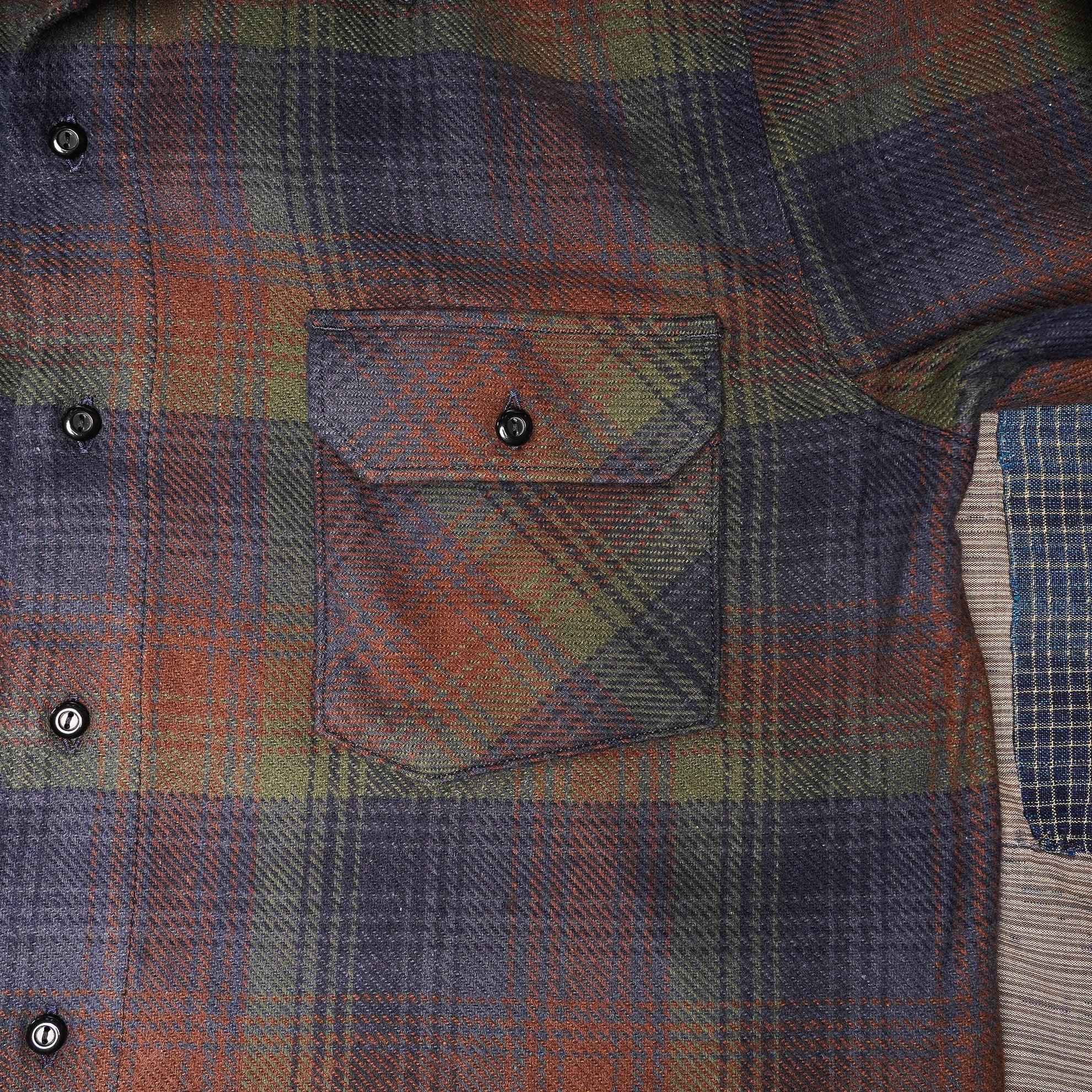 Indigofera Bryson Check Flannel Shirt - Multi