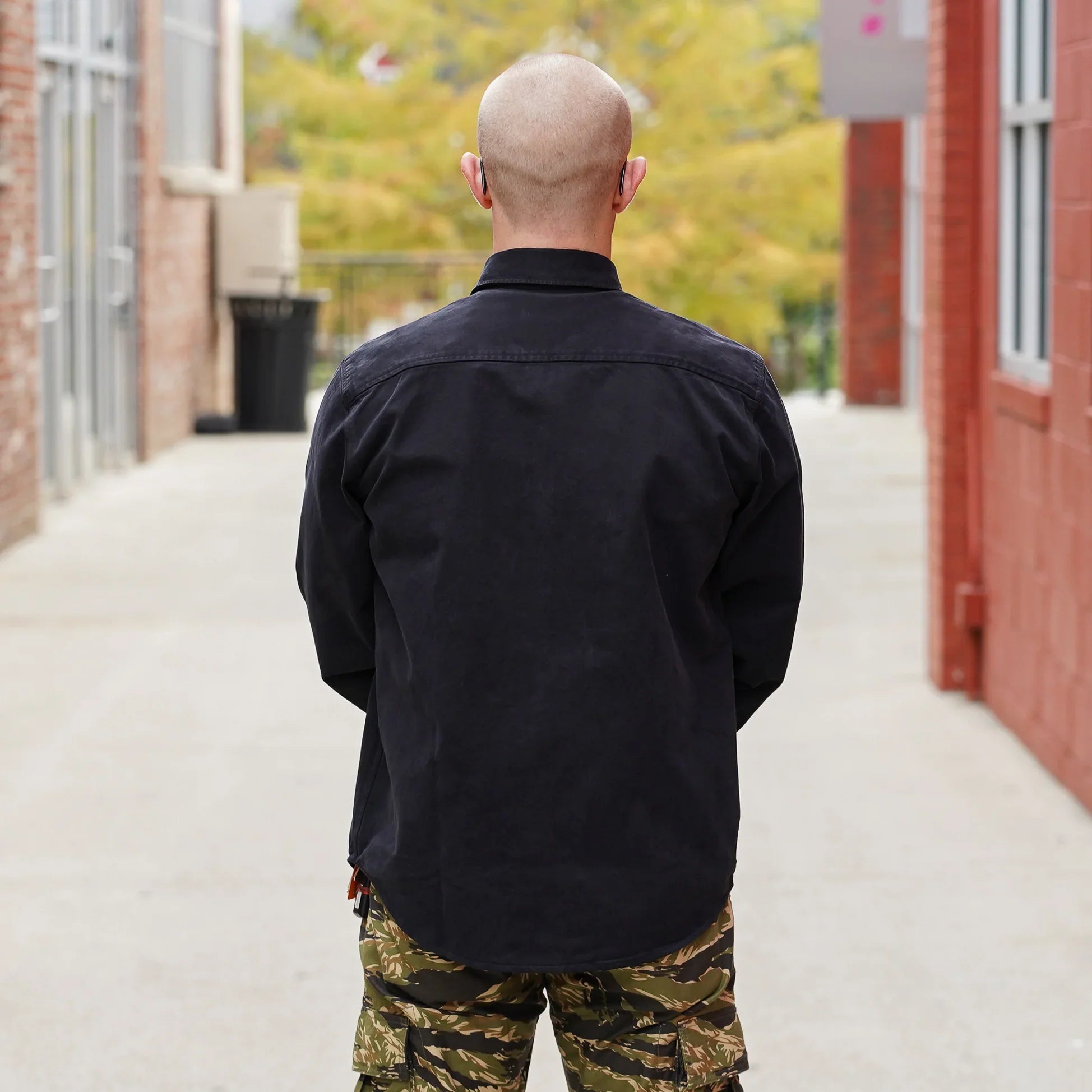 Indigofera Alamo Work Shirt - Marshall Black
