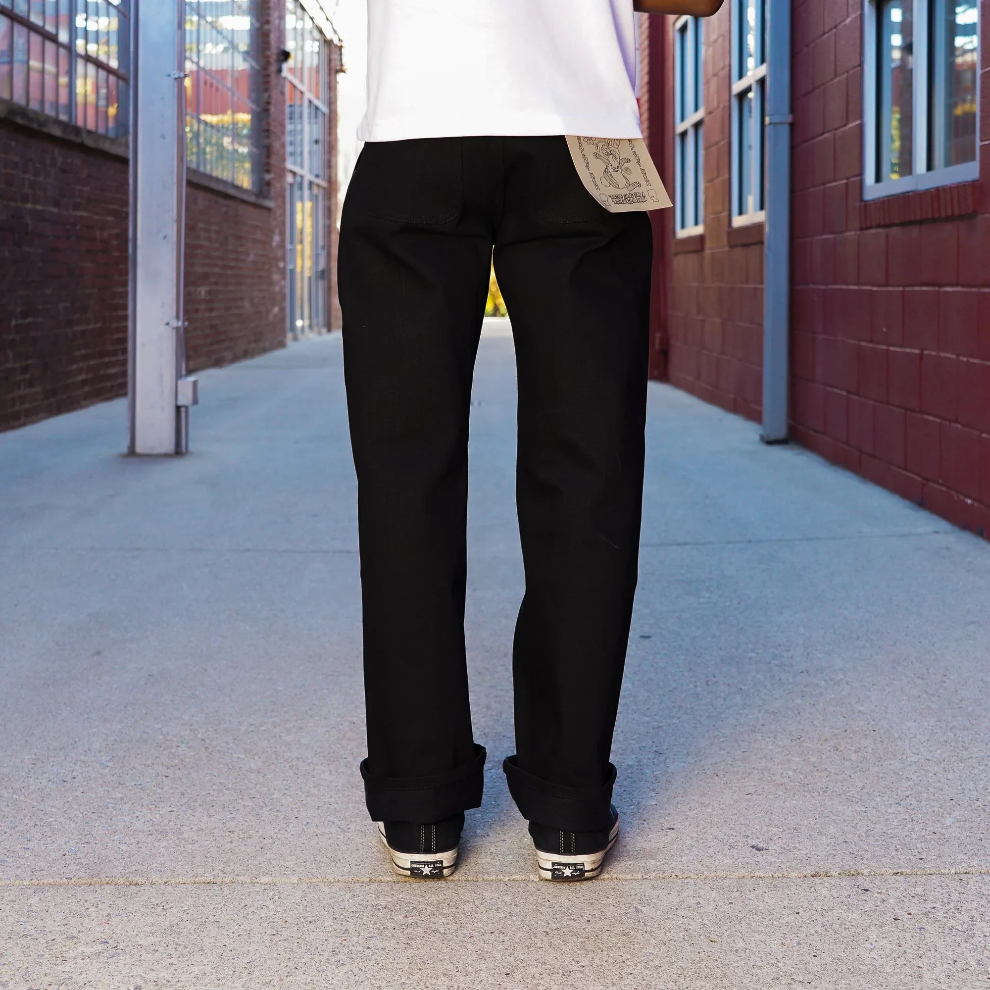 Brain Dead Type 00 14.25oz Selvedge Denim - Solid Black