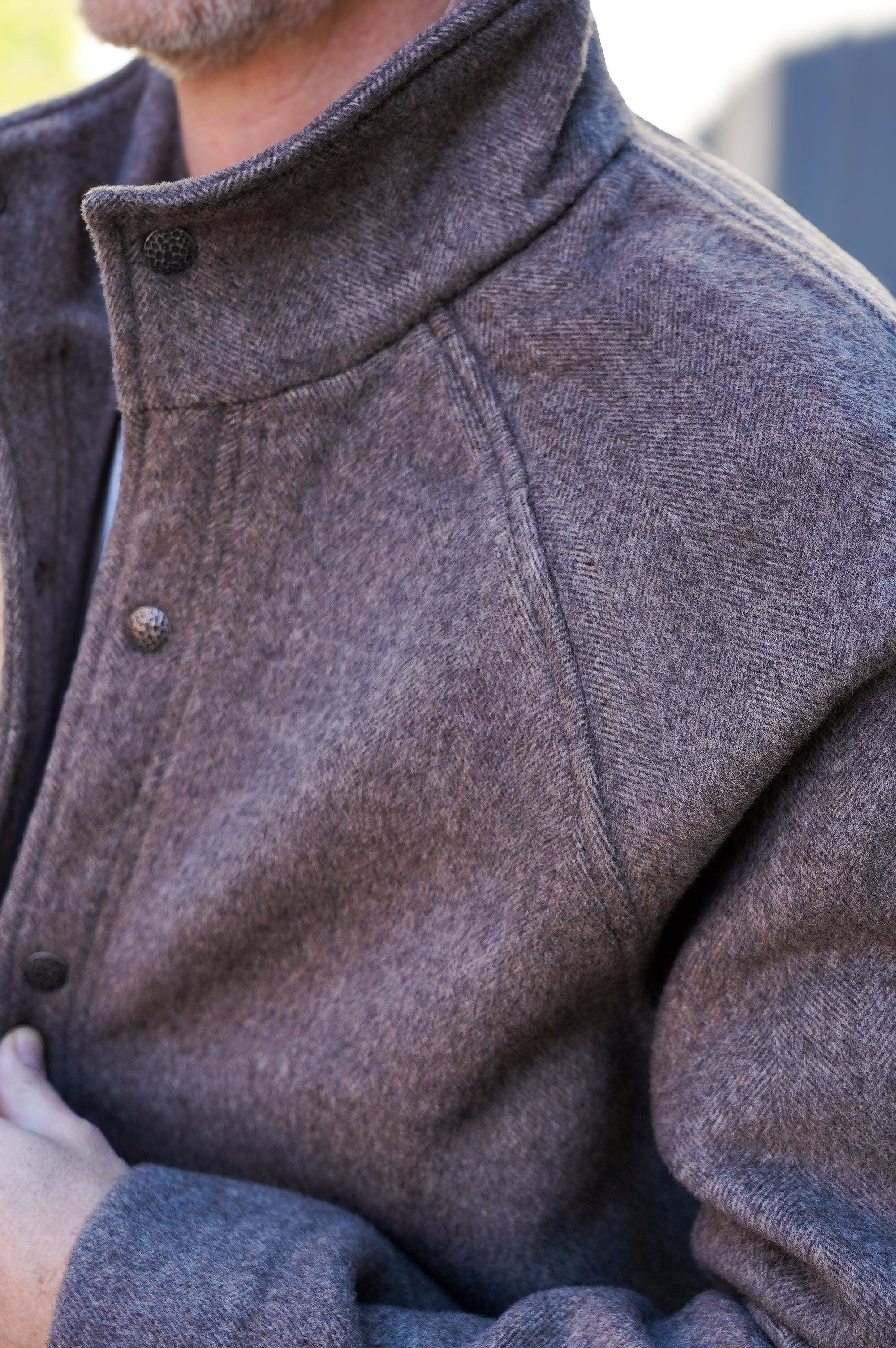 3sixteen Welding Jacket - Tobacco Wool/Cashmere
