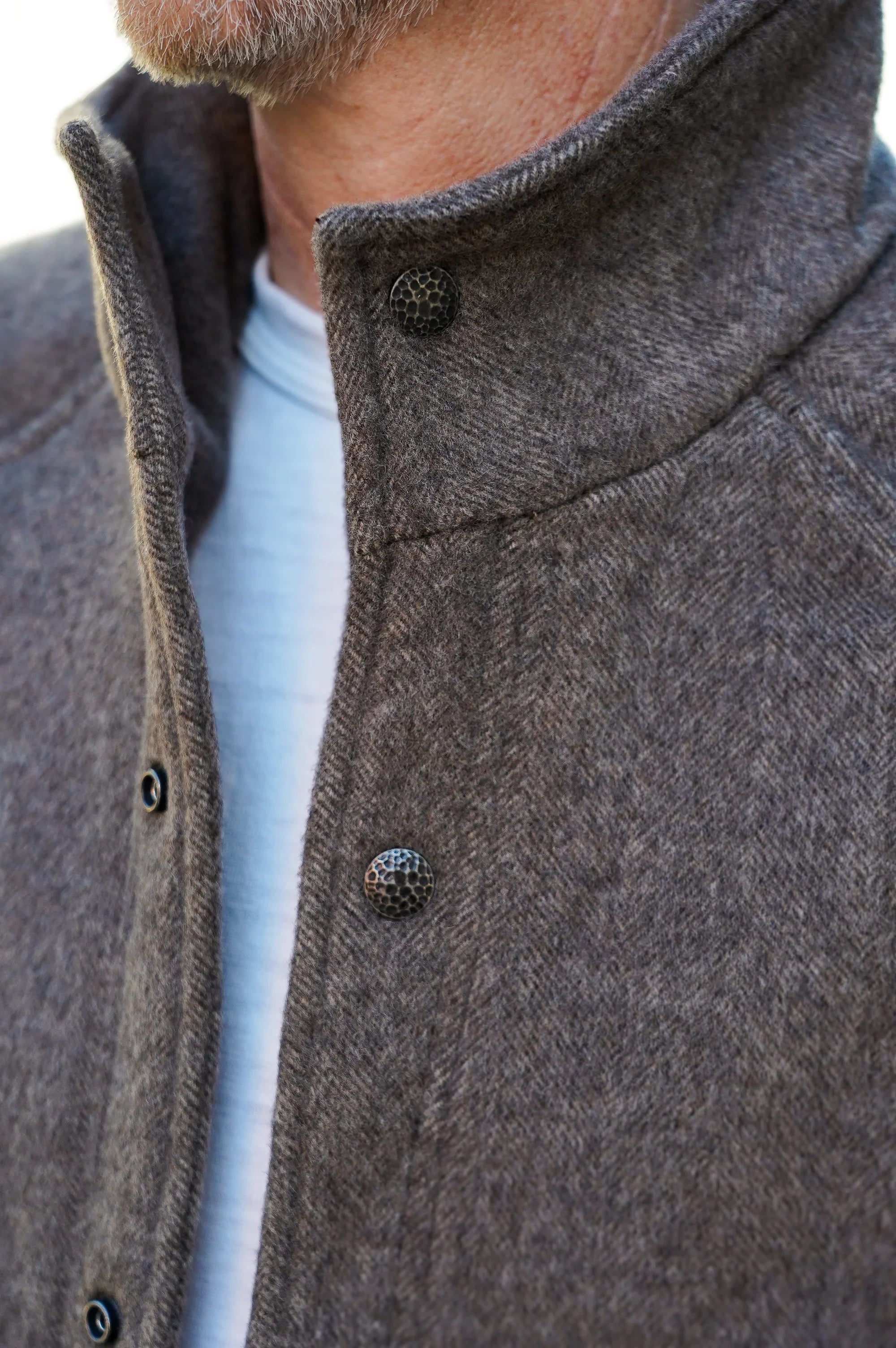 3sixteen Welding Jacket - Tobacco Wool/Cashmere