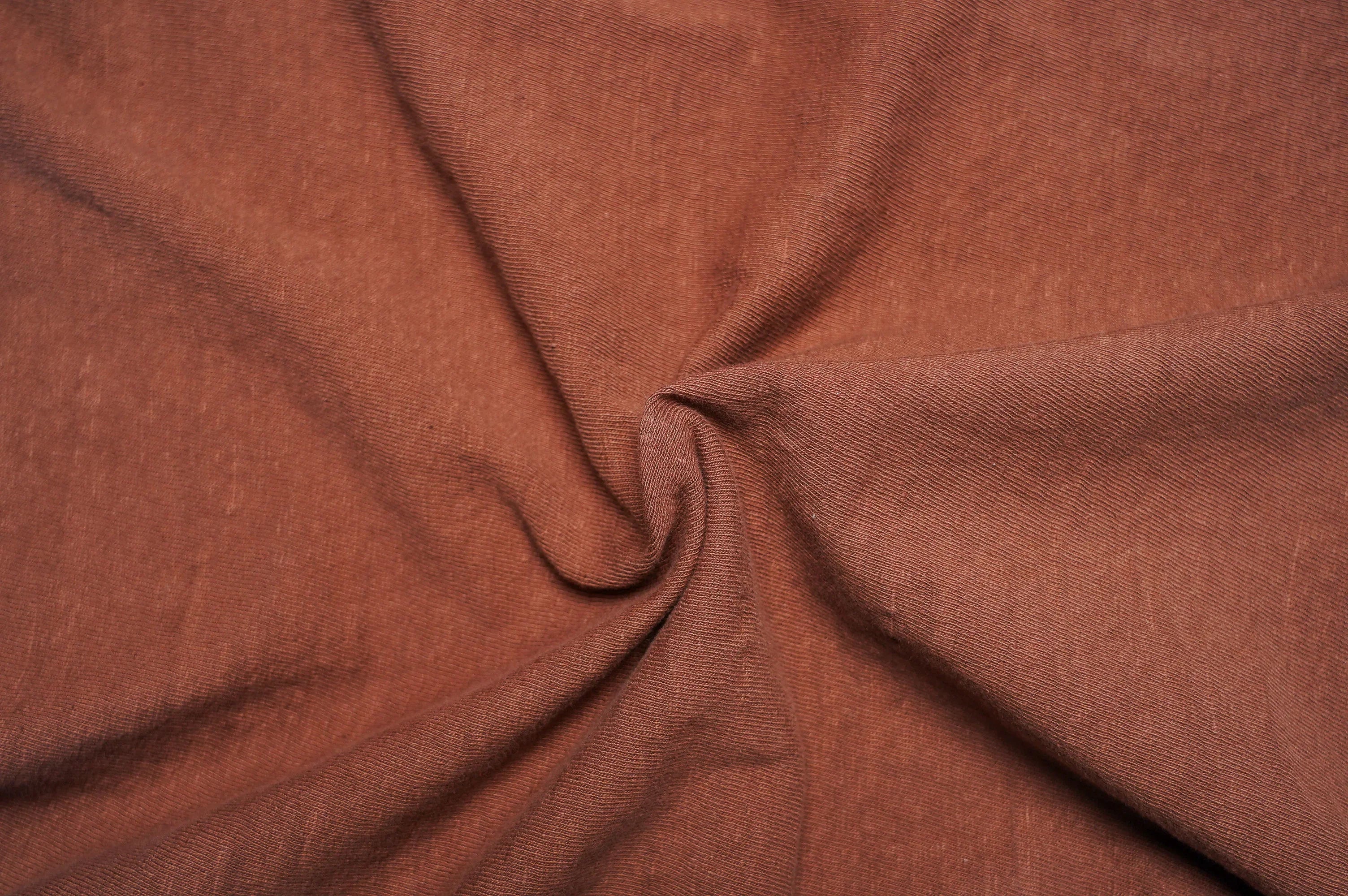 UES No. 8 Slub Nep Short Sleeve Tee - Coffee Brown