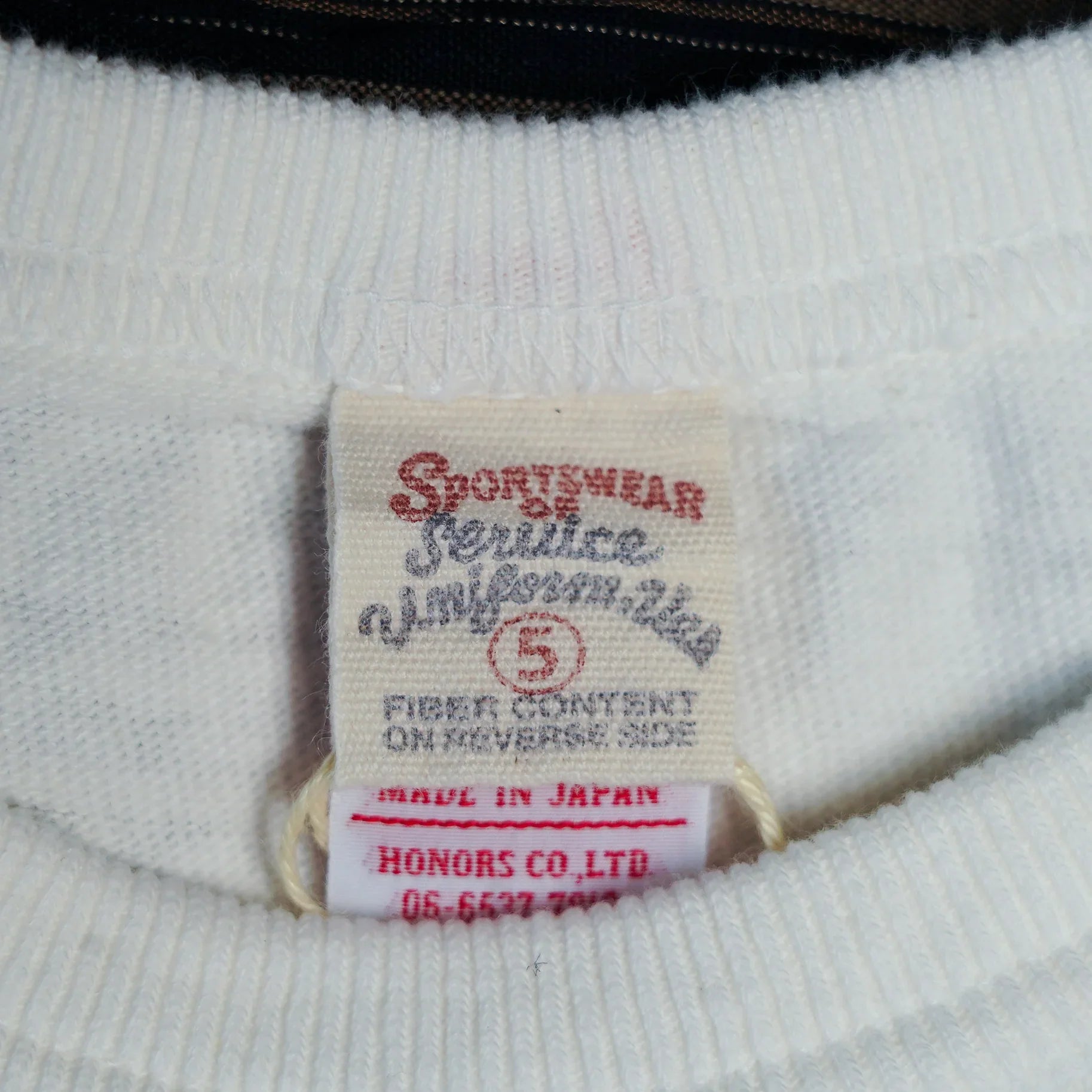 UES No. 8 Slub Nep Short Sleeve Tee - White