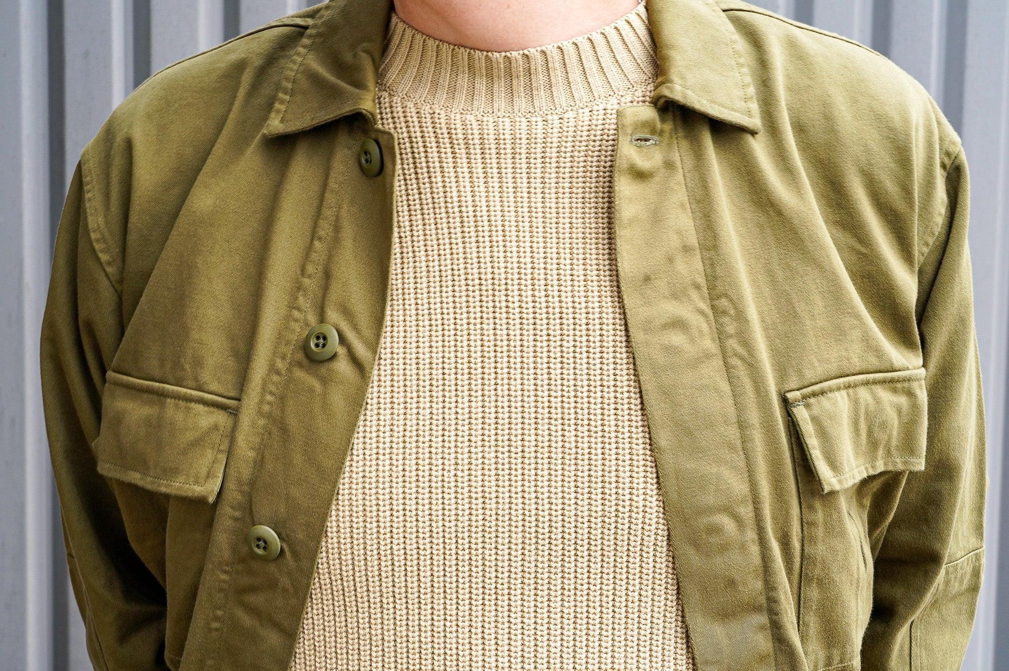 3sixteen Pima Cotton Crewneck Sweater - Sand