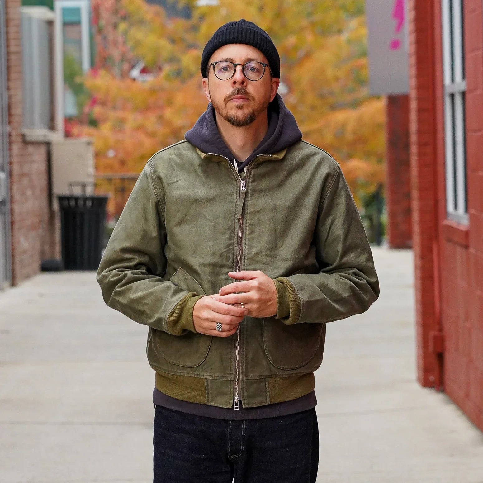 Yo☆oÿoko TICCA オリーブ ミリタリージャケット Yo☆oÿoko TICCA オリーブ ミリタリージャケット Yo☆oÿoko TICCA