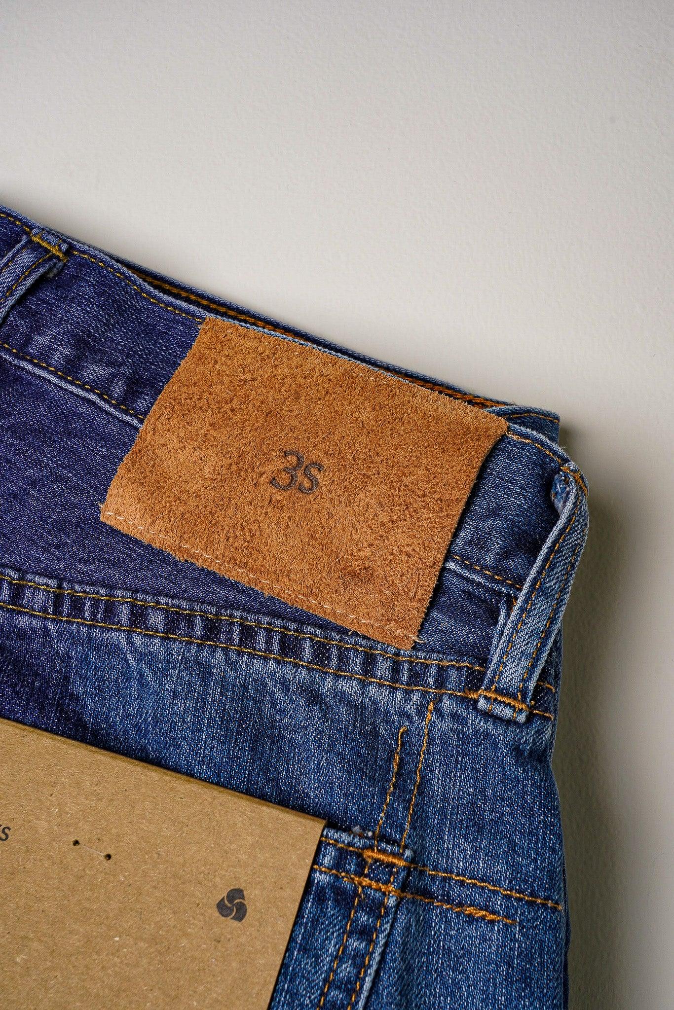 3sixteen CS-101xs - Classic Straight - Stonewashed Indigo Selvedge