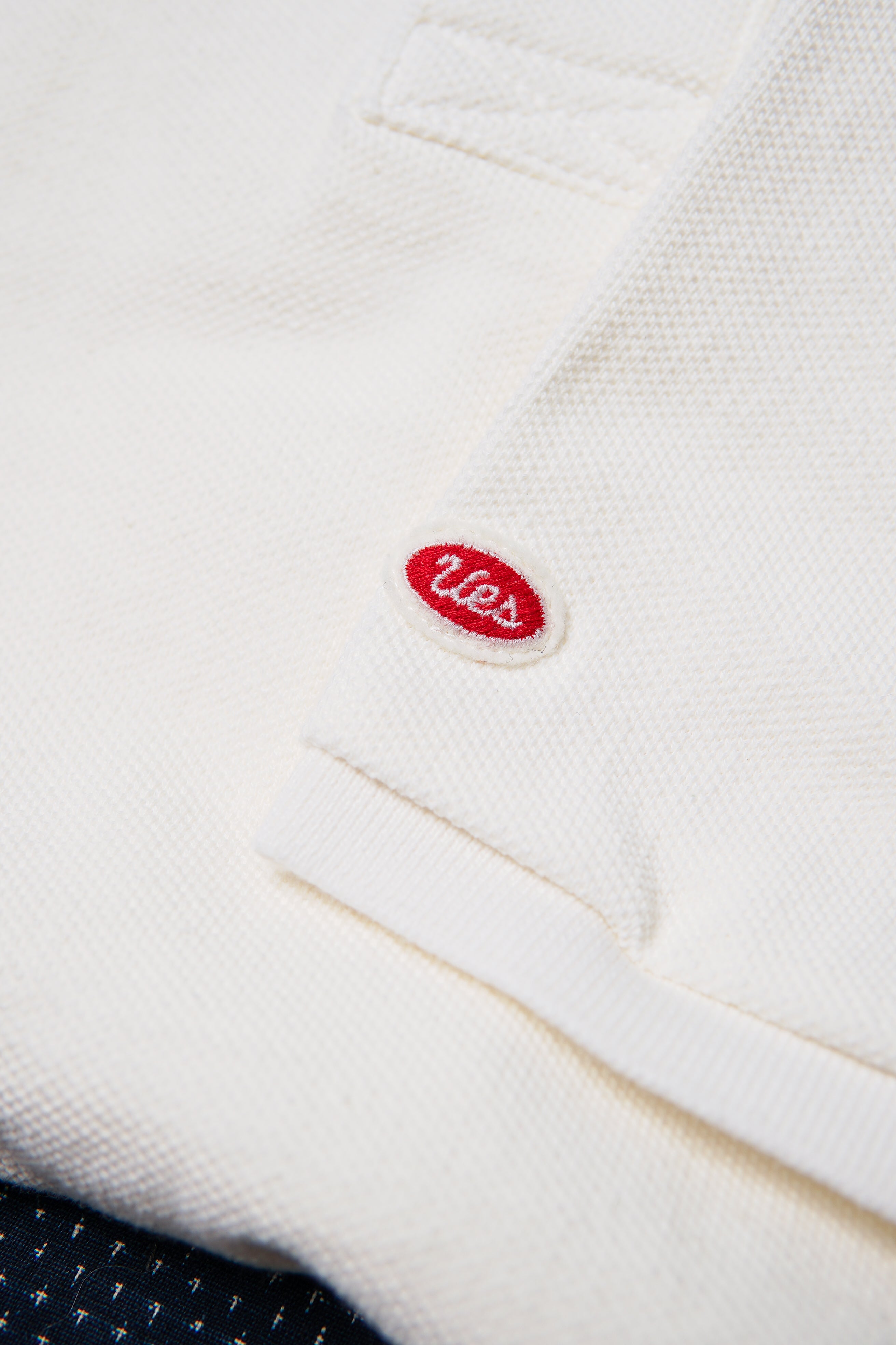 UES 67LW Rahben Stitch Polo Shirt - White