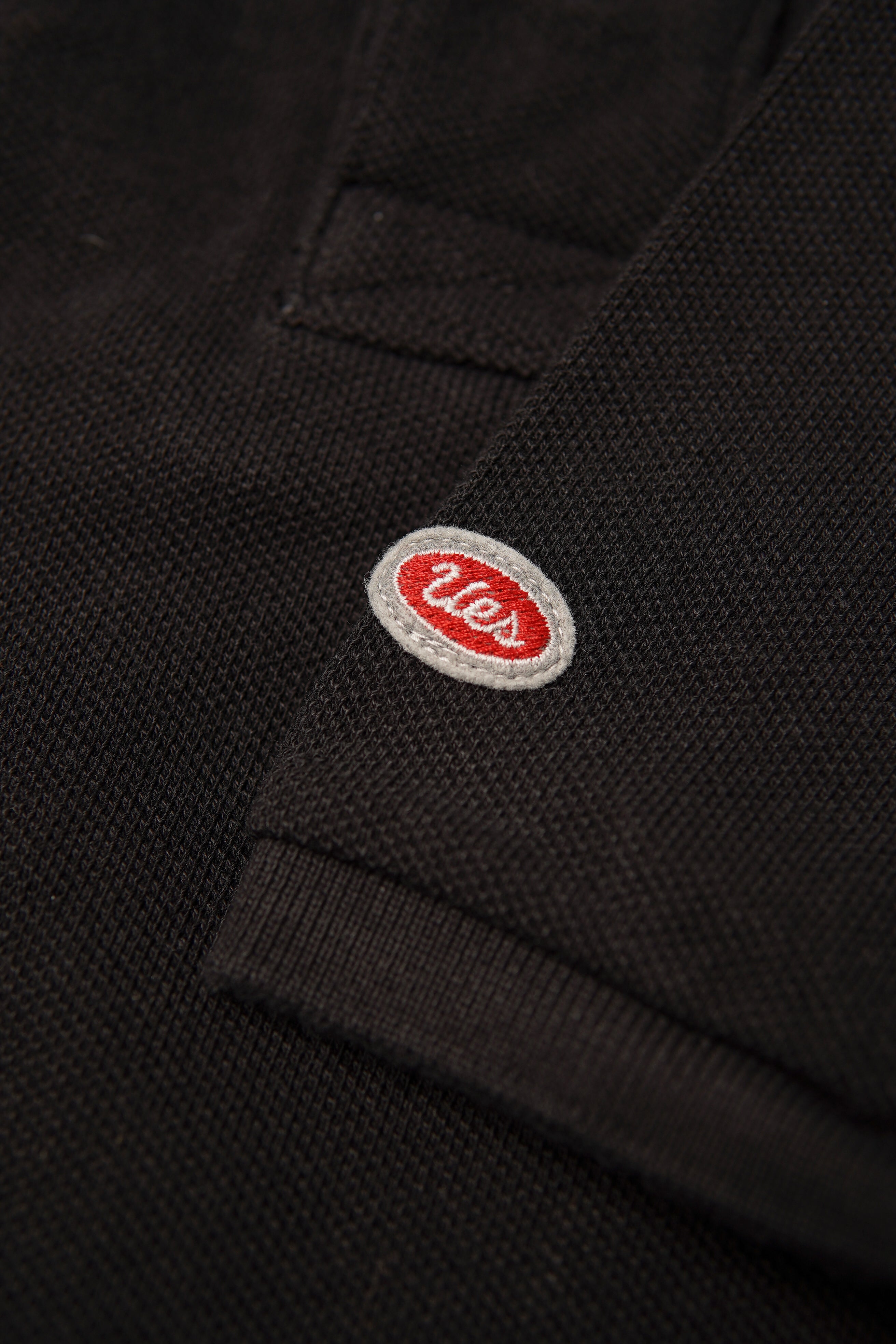 UES 67LW Rahben Stitch Polo Shirt - Black