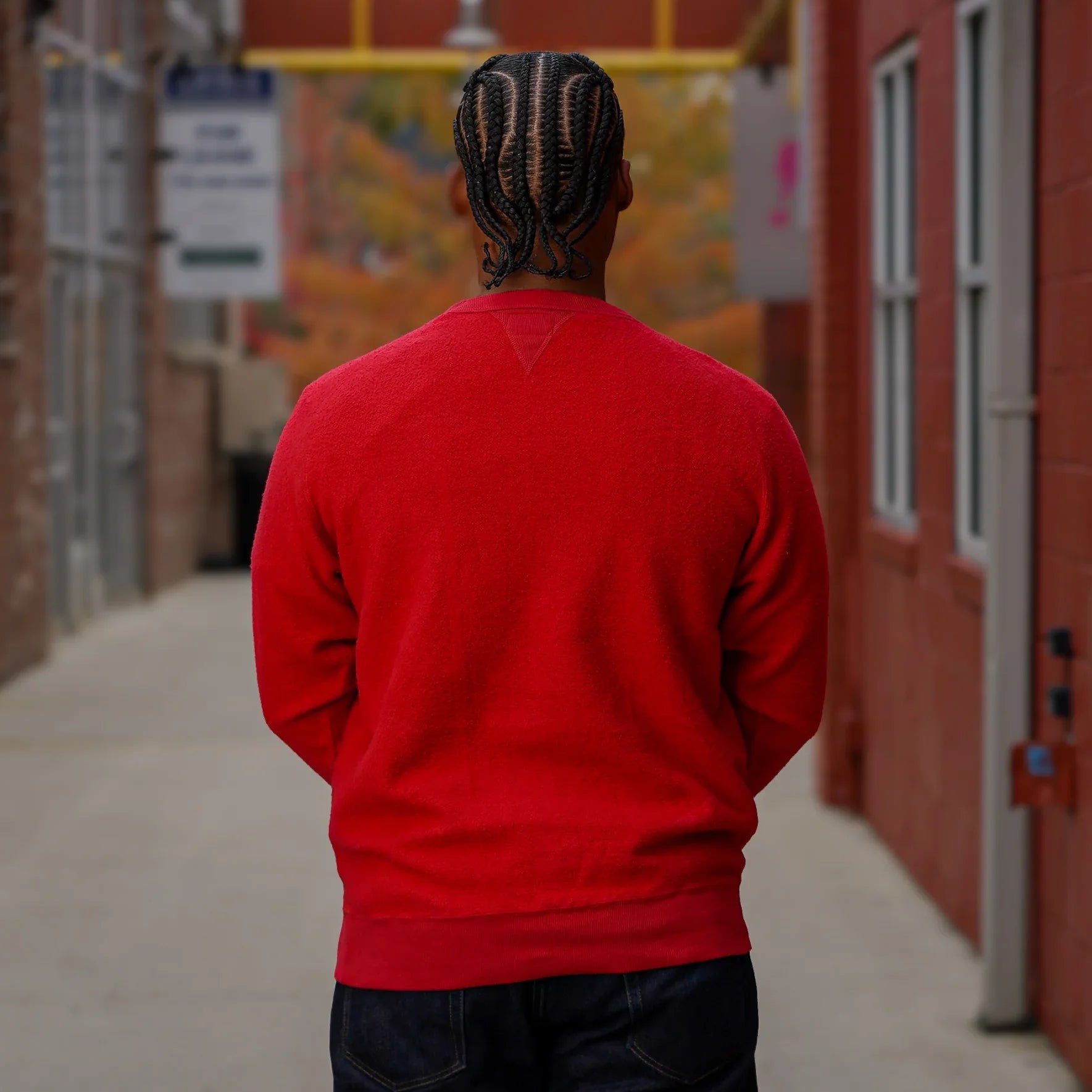 Sunray Sportswear Anamaup Reversed Crewneck Sweatshirt - Emboldened