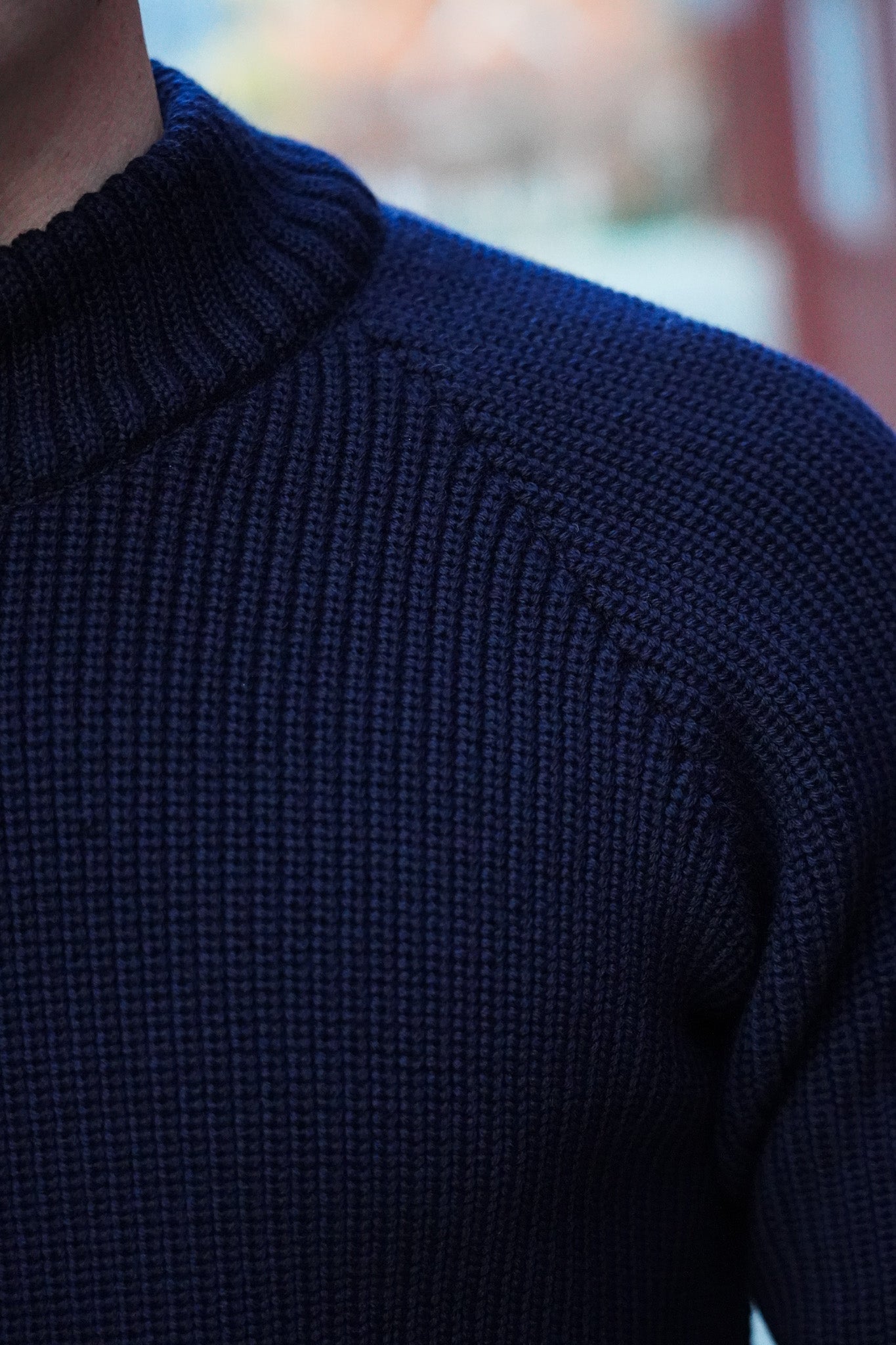 Heimat Textil Raglan Pullover Sweater - Ink