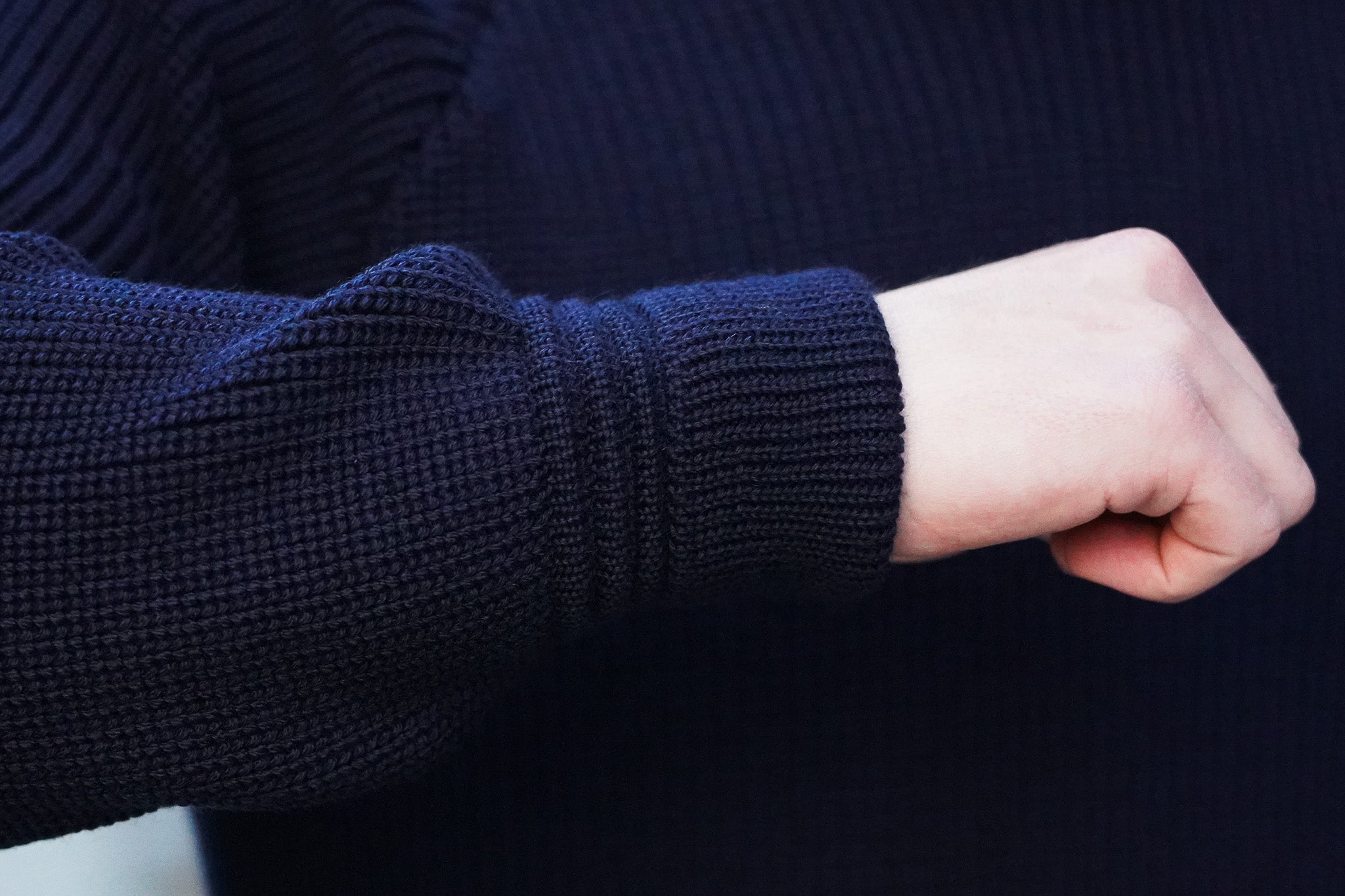 Heimat Textil Raglan Pullover Sweater - Ink