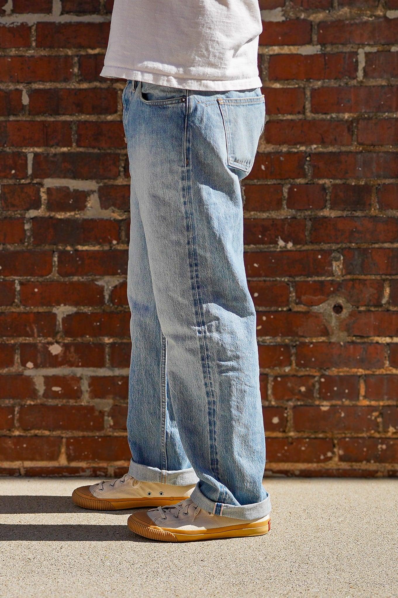 3sixteen CS-100xv - Classic Straight - Vintage Washed Indigo Selvedge