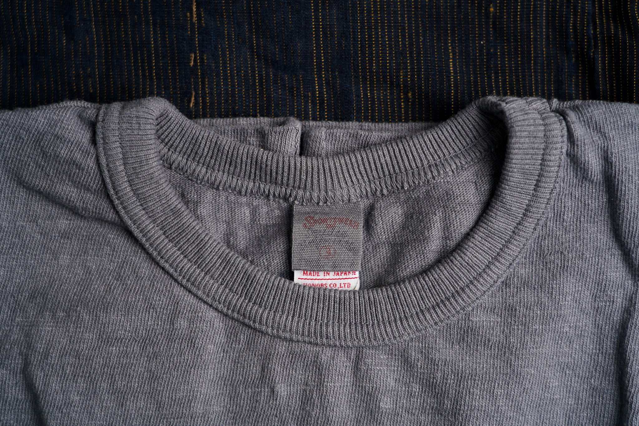 UES No. 8 Slub Nep Short Sleeve Tee - Gray