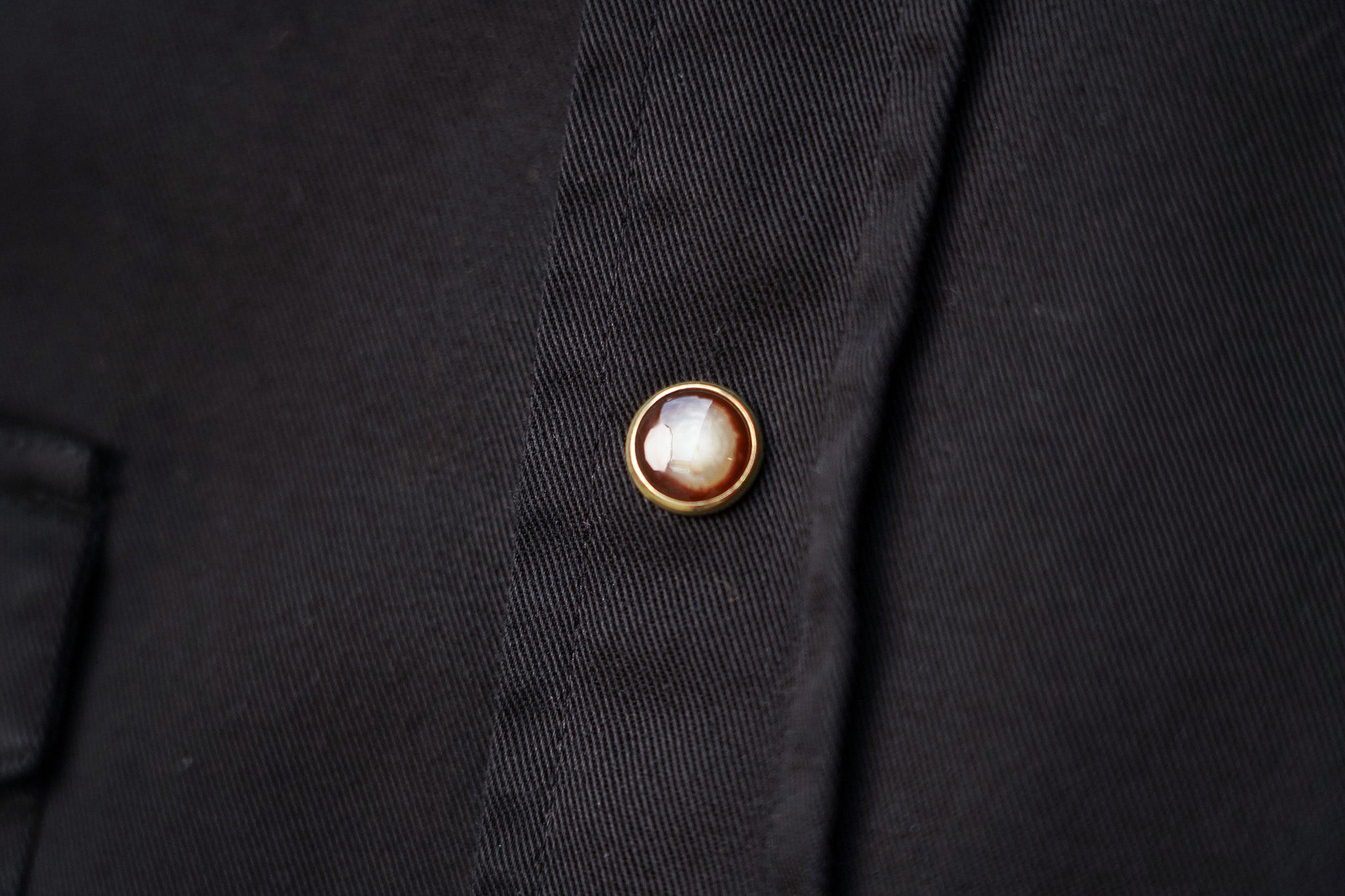 Indigofera Sideras Western Shirt - Black Twill