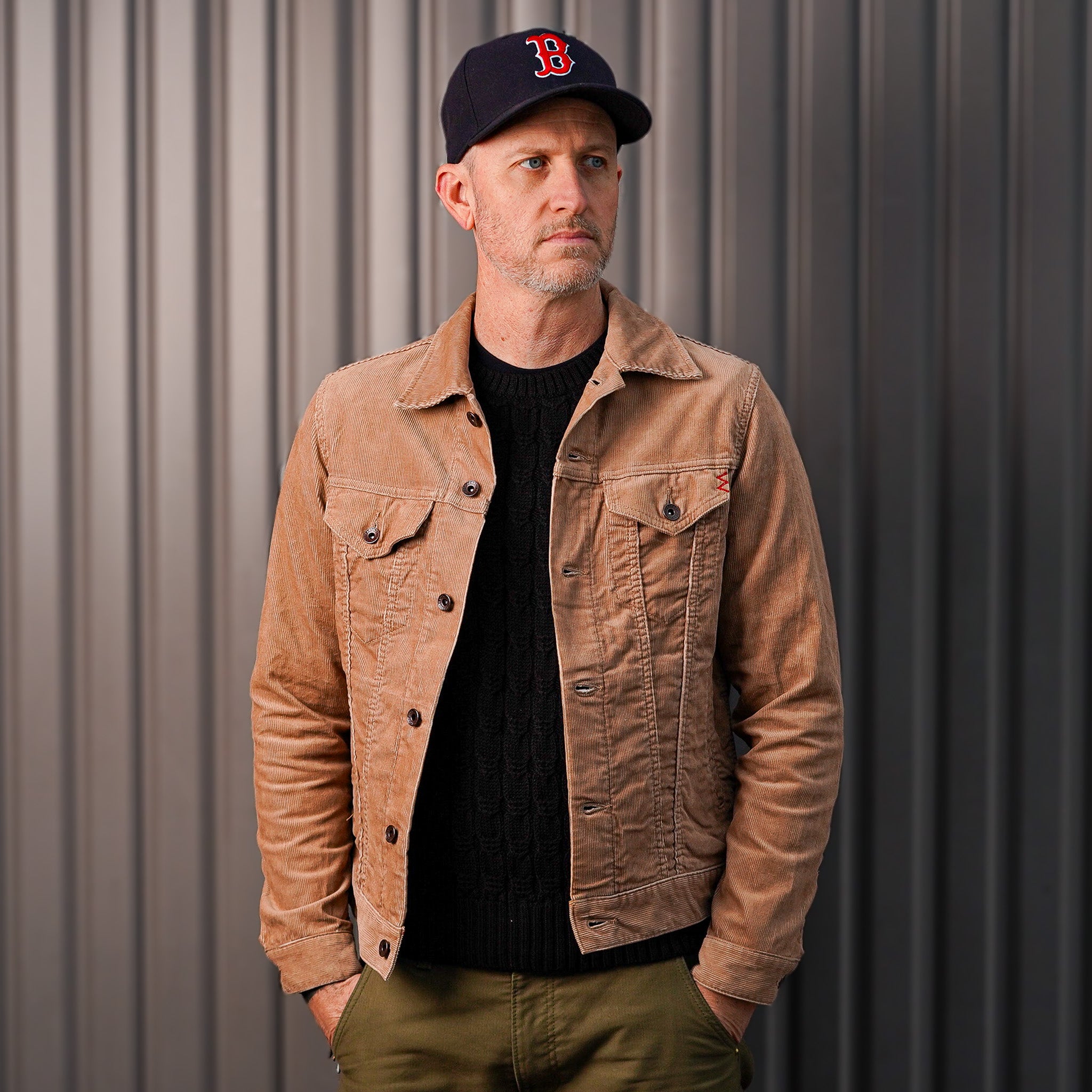 Iron Heart IHJ-69-KHA Corduroy Modified Type III Jacket