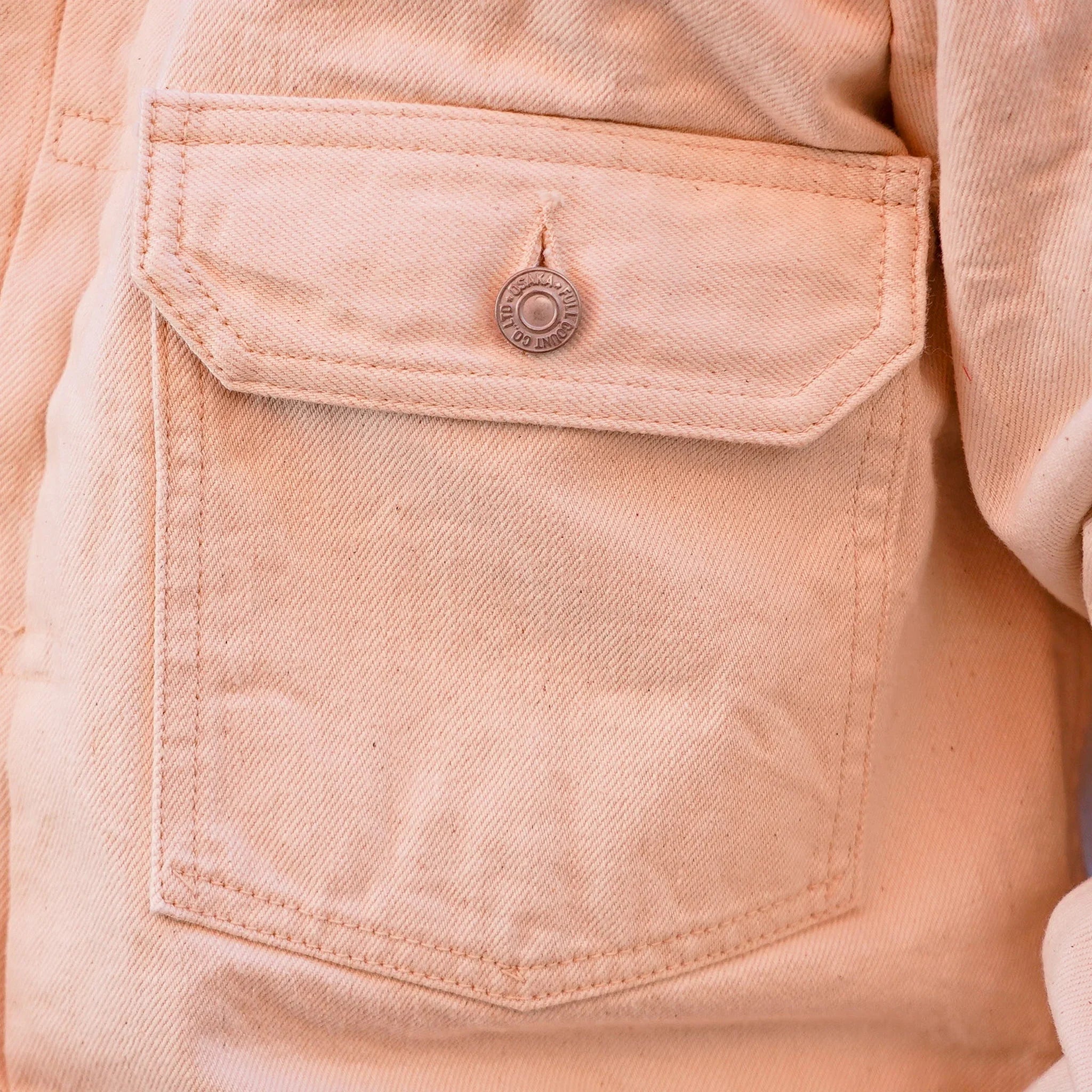 Fullcount 2107EC Type 1 Denim Jacket - Ecru