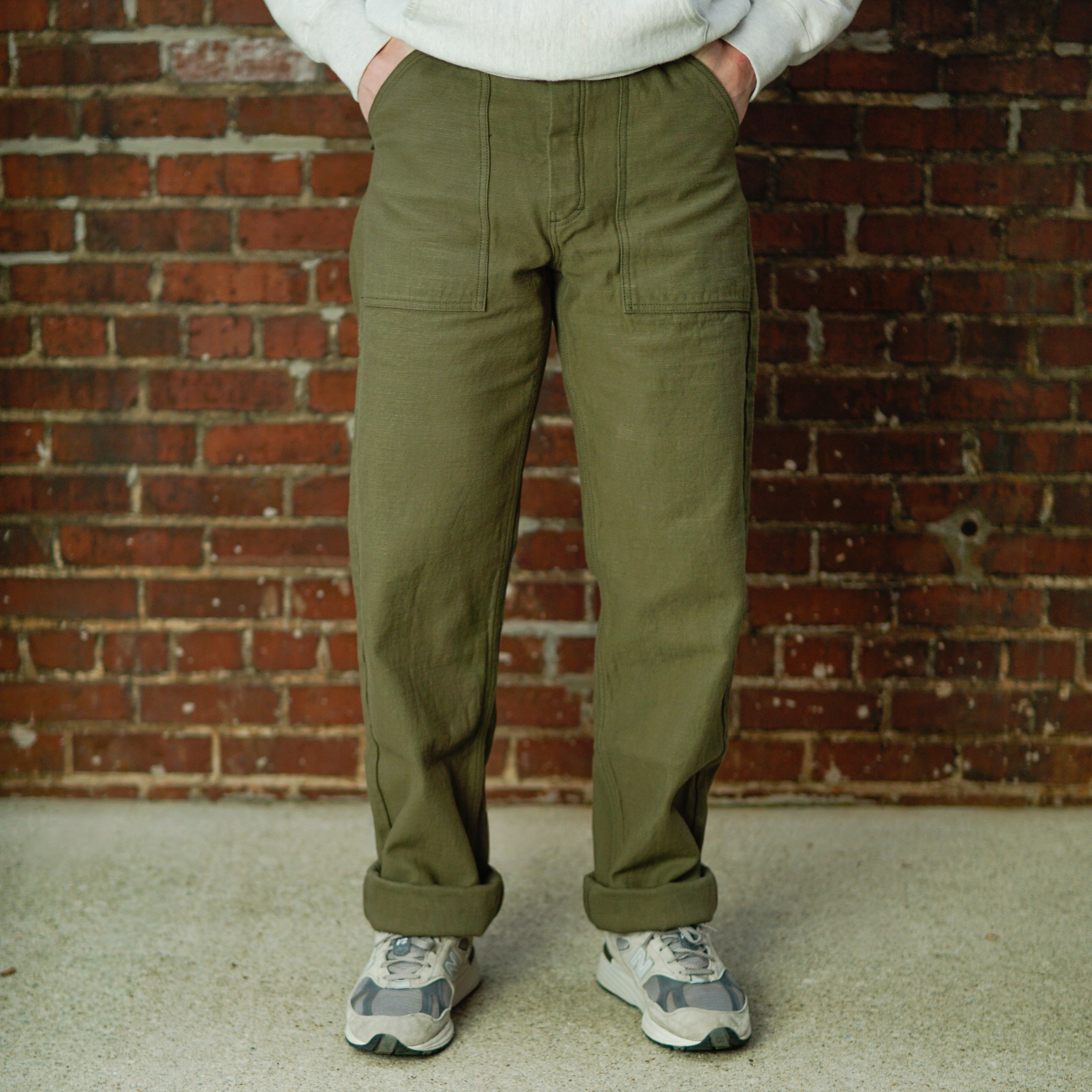 Samurai SJ52BP 15oz Baker Pant - Olive – Guilty Party
