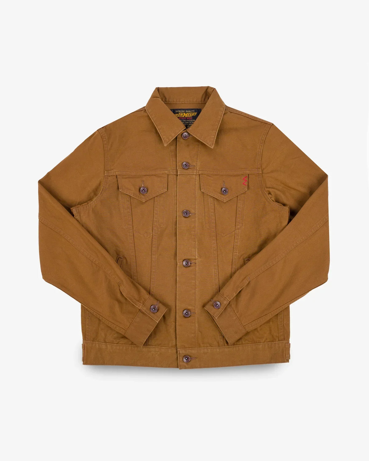 IRON HEART IH-93 ブラウンジャケット Iron Heart IHJ-147-BRN 9oz Canvas Type III Jacket - Brown – Guilty