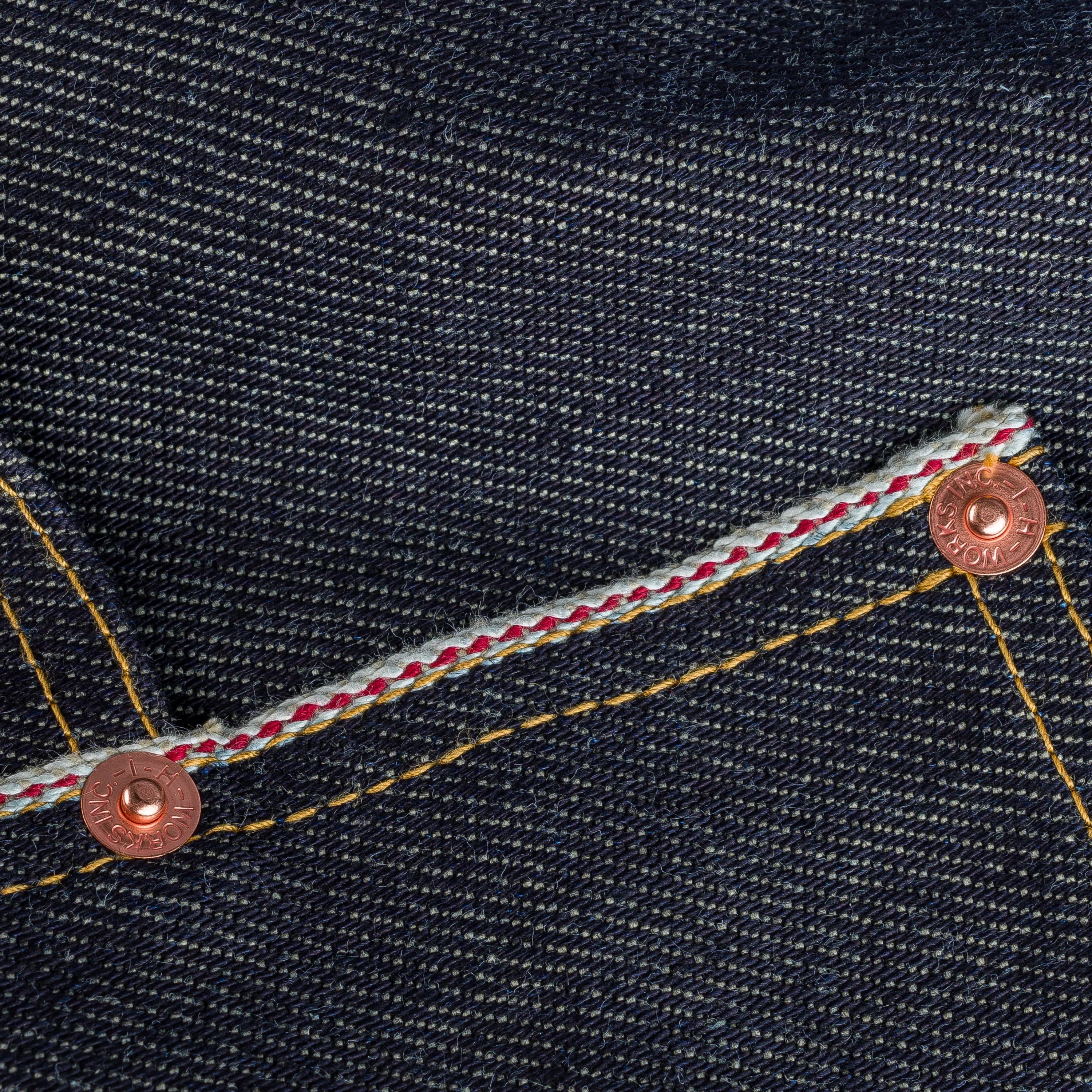 Iron Heart IHG-056-IND 21oz Selvedge Denim Apron - Indigo