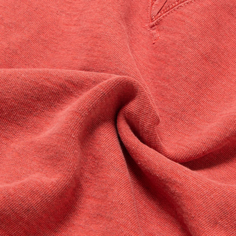 Studio D'Artisan 8188D Bengala Dyed Loopwheel Sweatshirt - Red