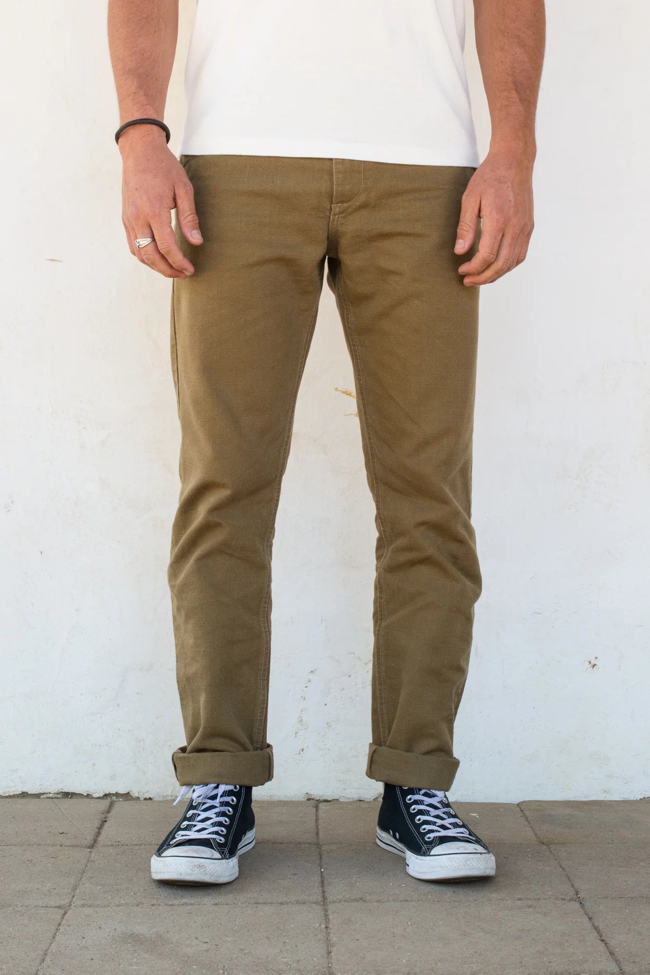 Freenote Cloth Workers Chino 14oz Slim Straight - Tan