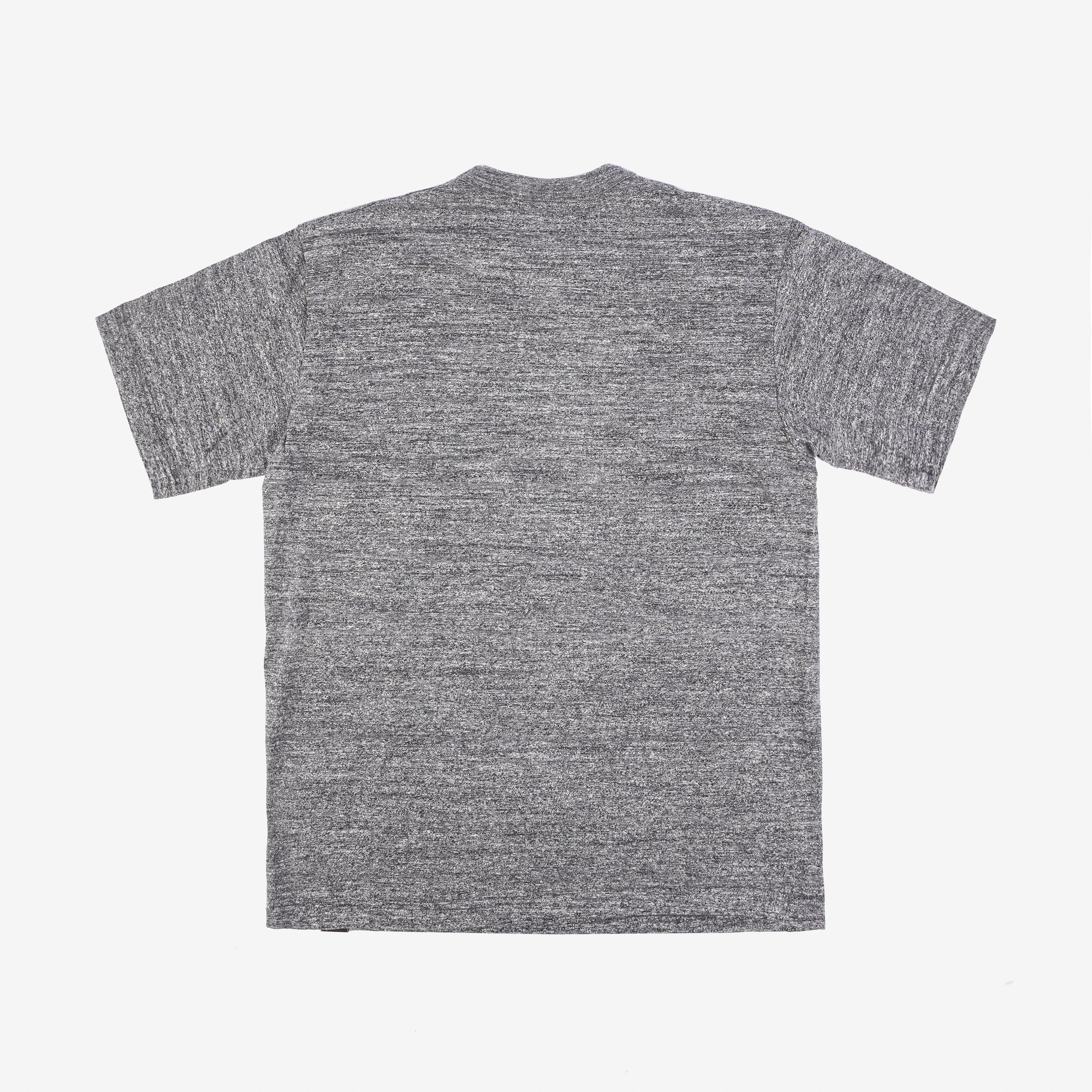 Iron Heart IHT-1610L-GRY 6.5oz Loopwheel Crew Neck T-Shirt (Longer Body) - Grey