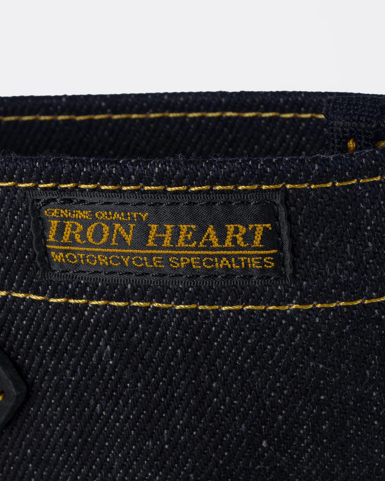 Iron Heart IHE-49-IND 25oz Selvedge Denim Tote Bag - Indigo