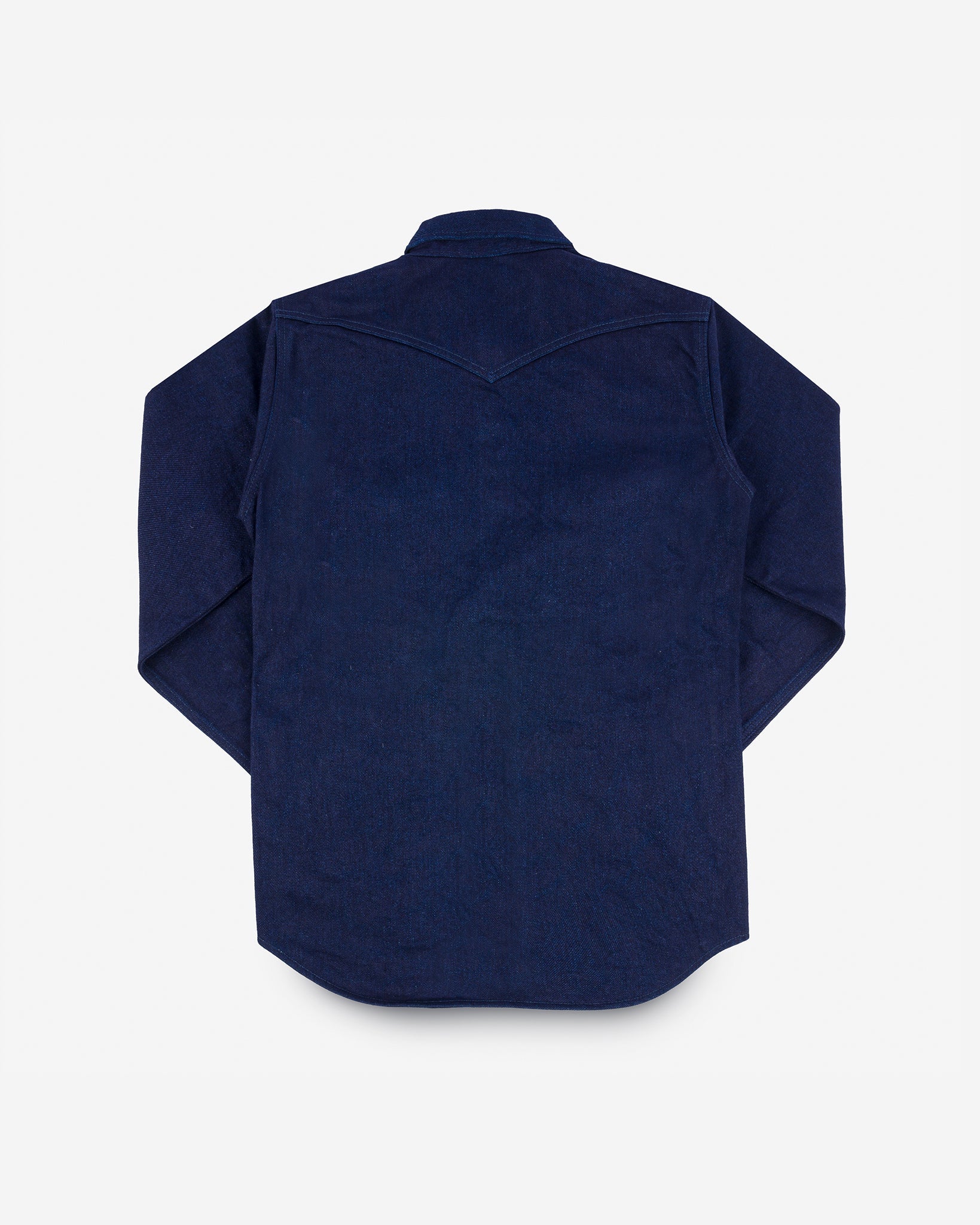 Iron Heart IHSH-409-IB 19oz Selvedge Denim CPO Shirt - Indigo/Black