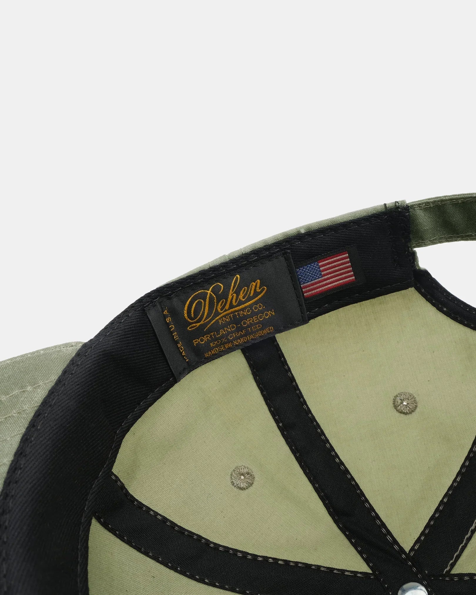 Dehen 1920 Covered Basedball Cap - Light Moss