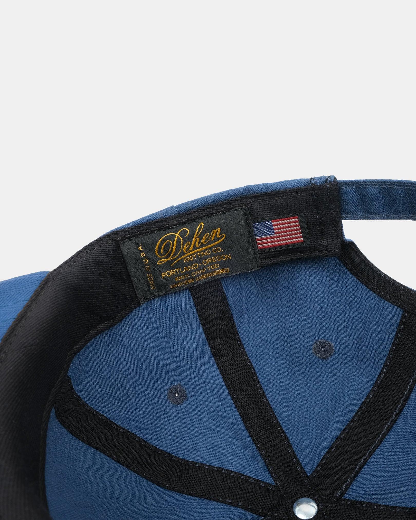 Dehen 1920 Uncovered Cap - Mock Blue Dry Wax