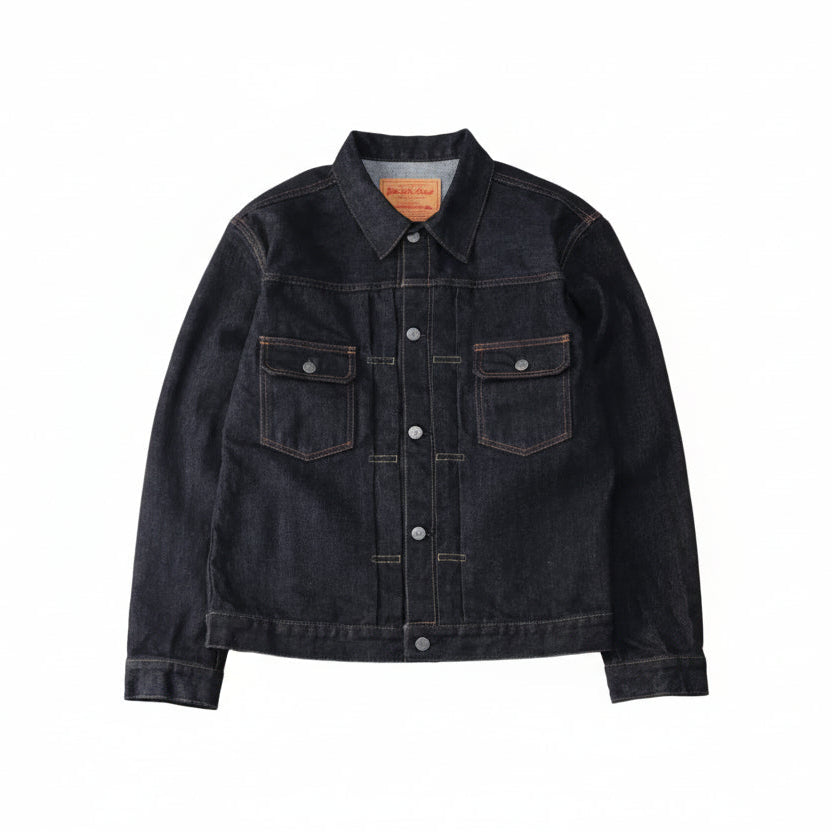 The Flat Head FN-OJ-D002 14.5oz Selvedge Denim Type II Jacket