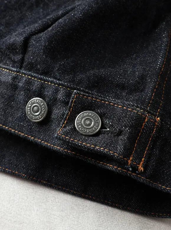 The Flat Head FN-OJ-D002 14.5oz Selvedge Denim Type II Jacket - Indigo