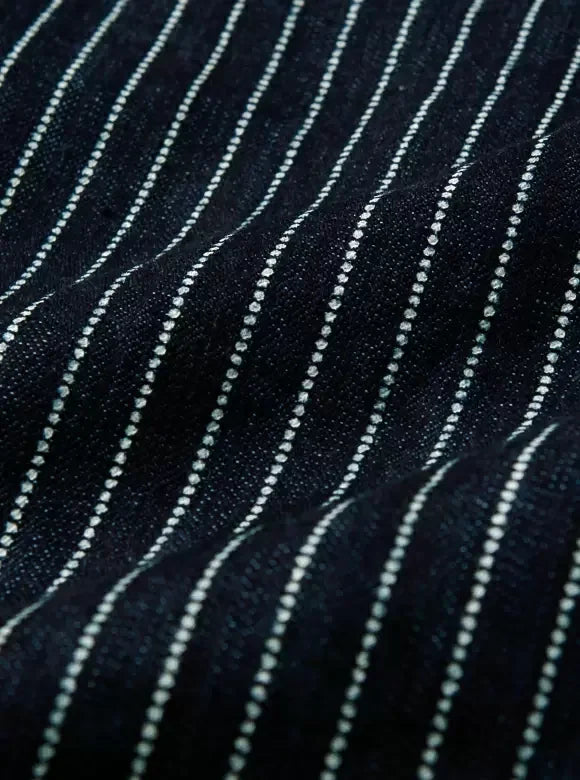 The Flat Head FN-SDK-702L 10oz Denim Wabash Work Shirt