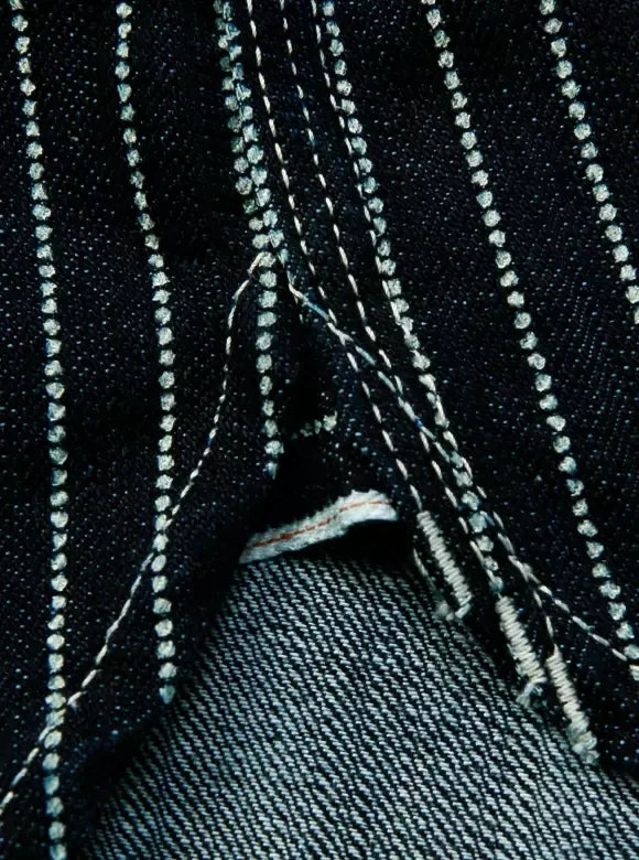 The Flat Head FN-SDK-702L 10oz Denim Wabash Work Shirt