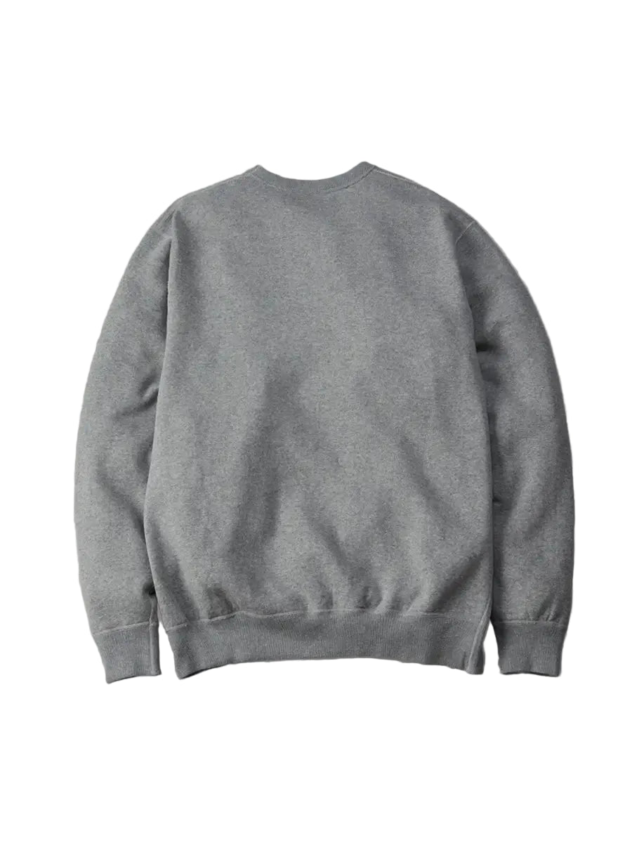The Flat Head FN-SWC-301 Loopwheel Crewneck Sweatshirt - Grey