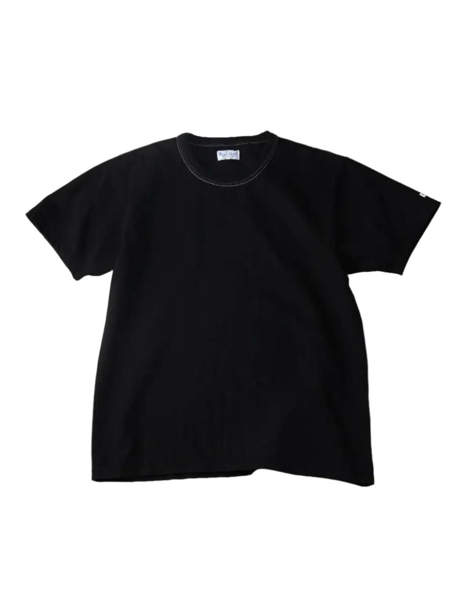 The Flat Head FN-THC-101 9oz Heavyweight Tee - Black