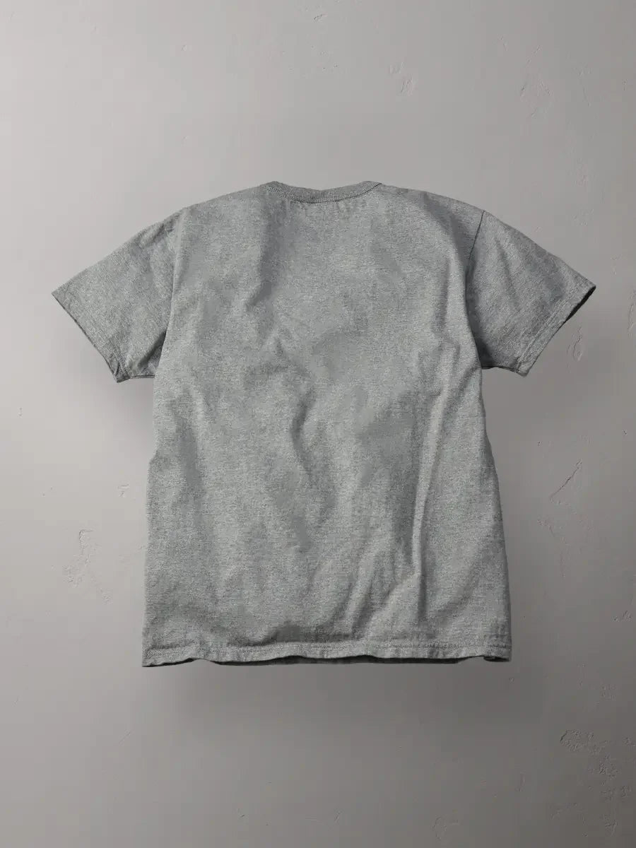 The Flat Head FN-THC-101 9oz Heavyweight Tee - Grey