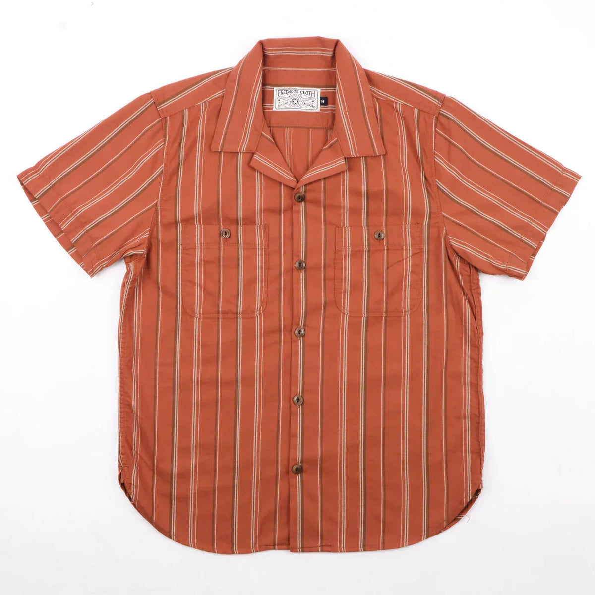 Freenote Cloth Dayton Shirt - Orange Stripe – Guilty Party